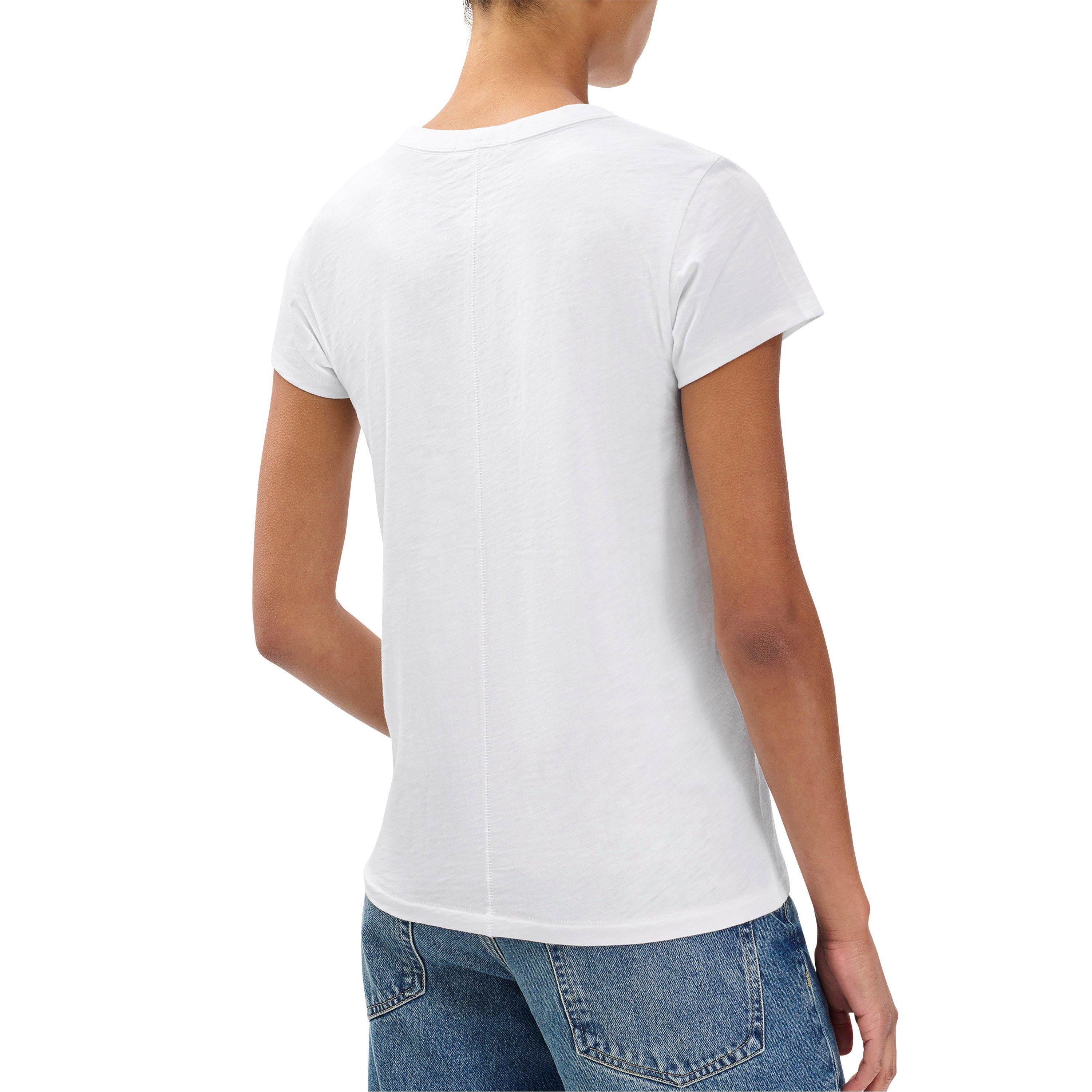 white - Rag and Bone - Women's Regular Fit NYC T-Shirt - 3