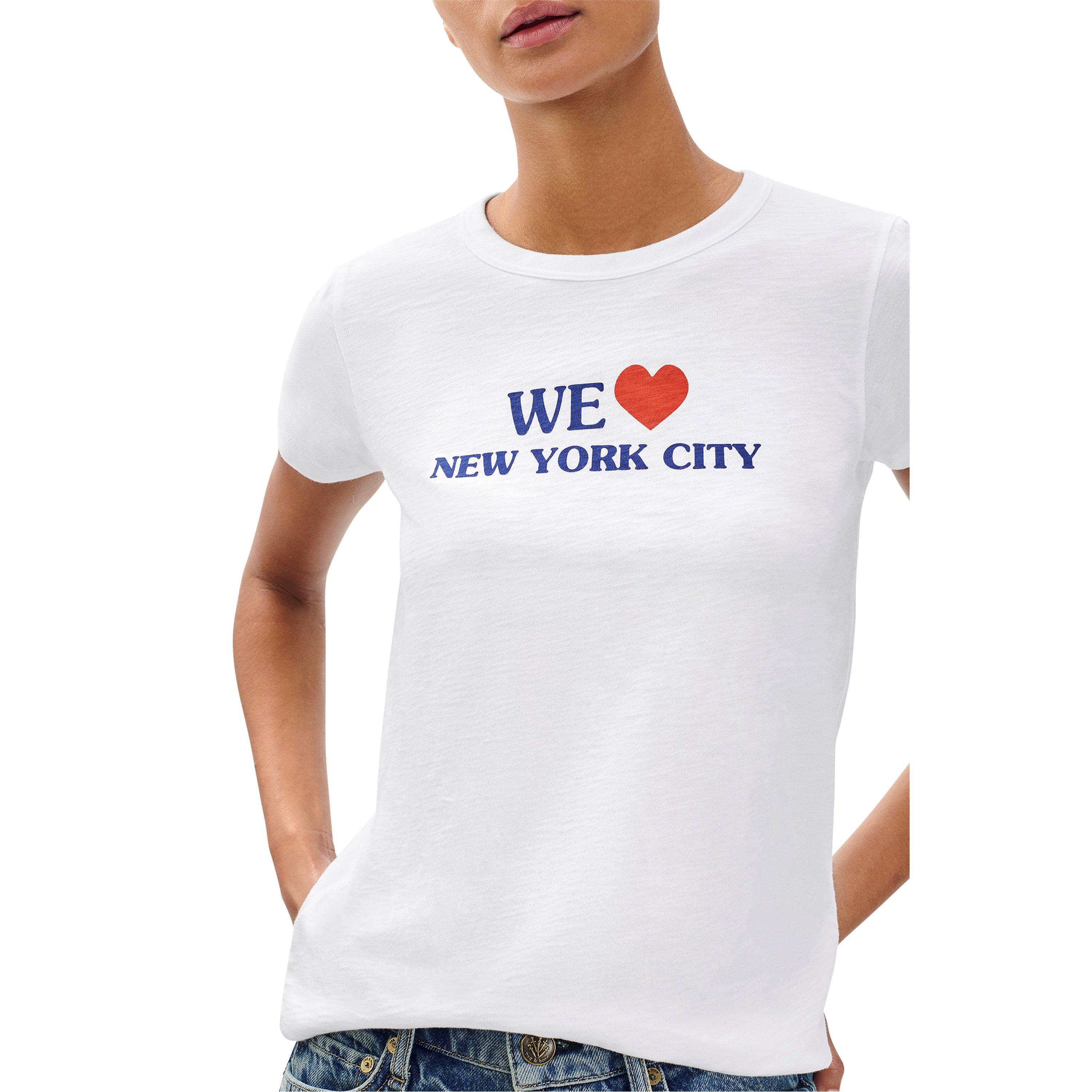 white - Rag and Bone - Women's Regular Fit NYC T-Shirt - 4