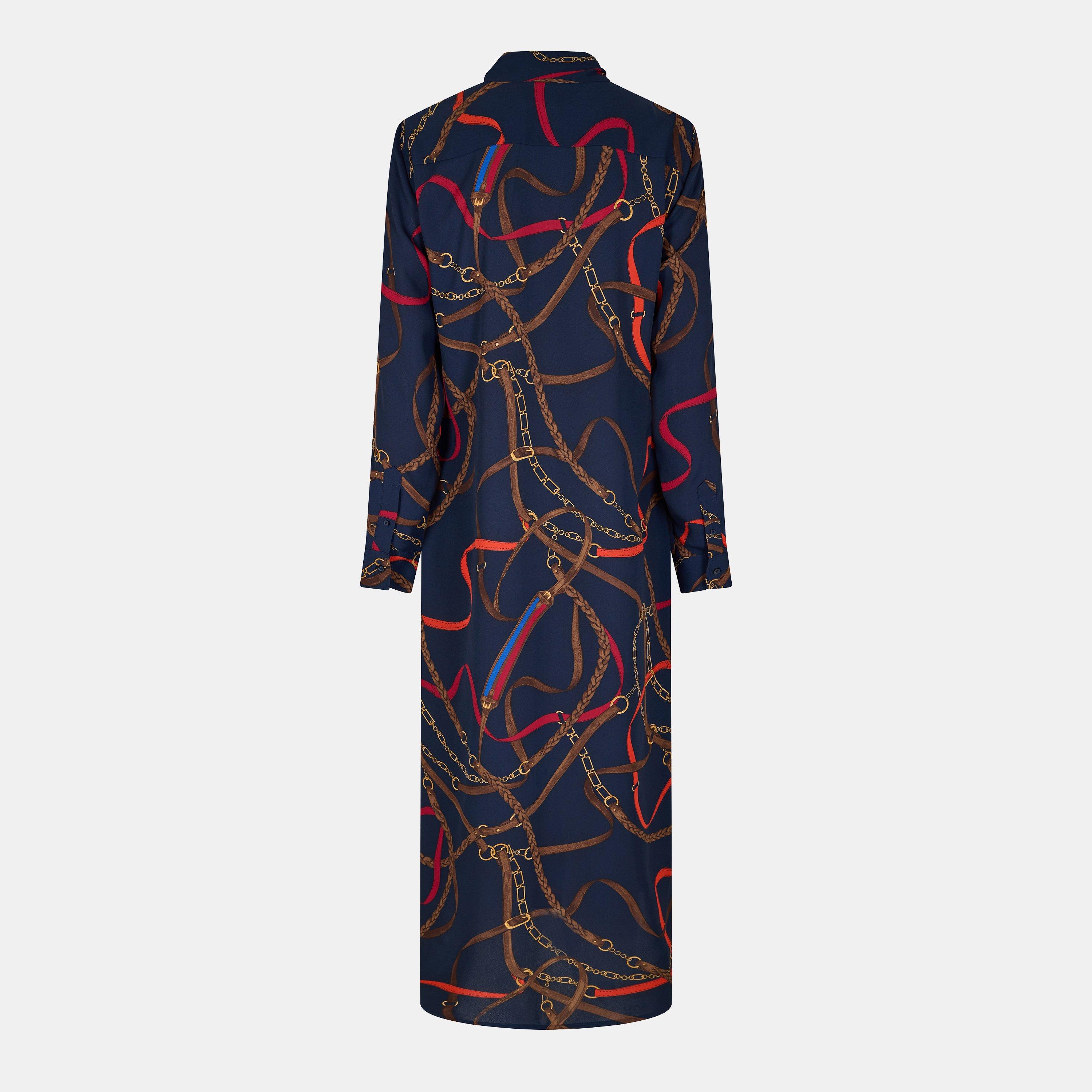 Navy Multi - Lauren by Ralph Lauren - LRL Cadulah Drs Ld05 - 2