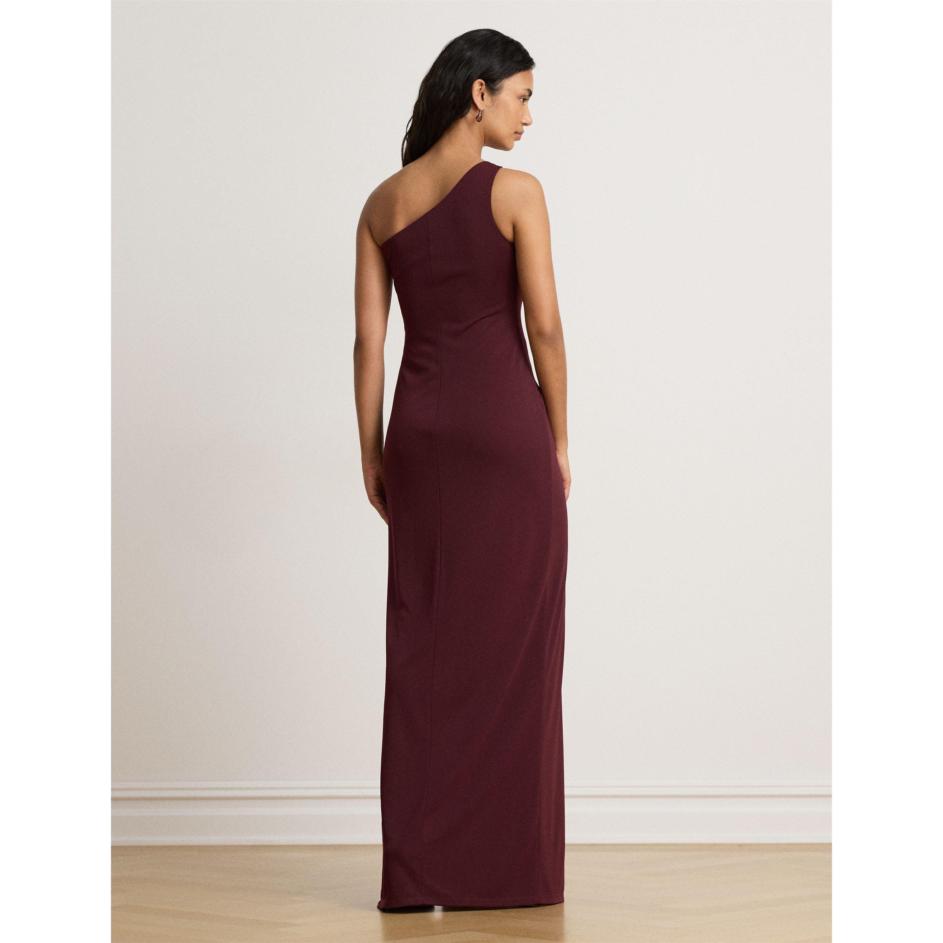 DARK GARNET - Lauren by Ralph Lauren - Women's Belina Ball Gown - 3