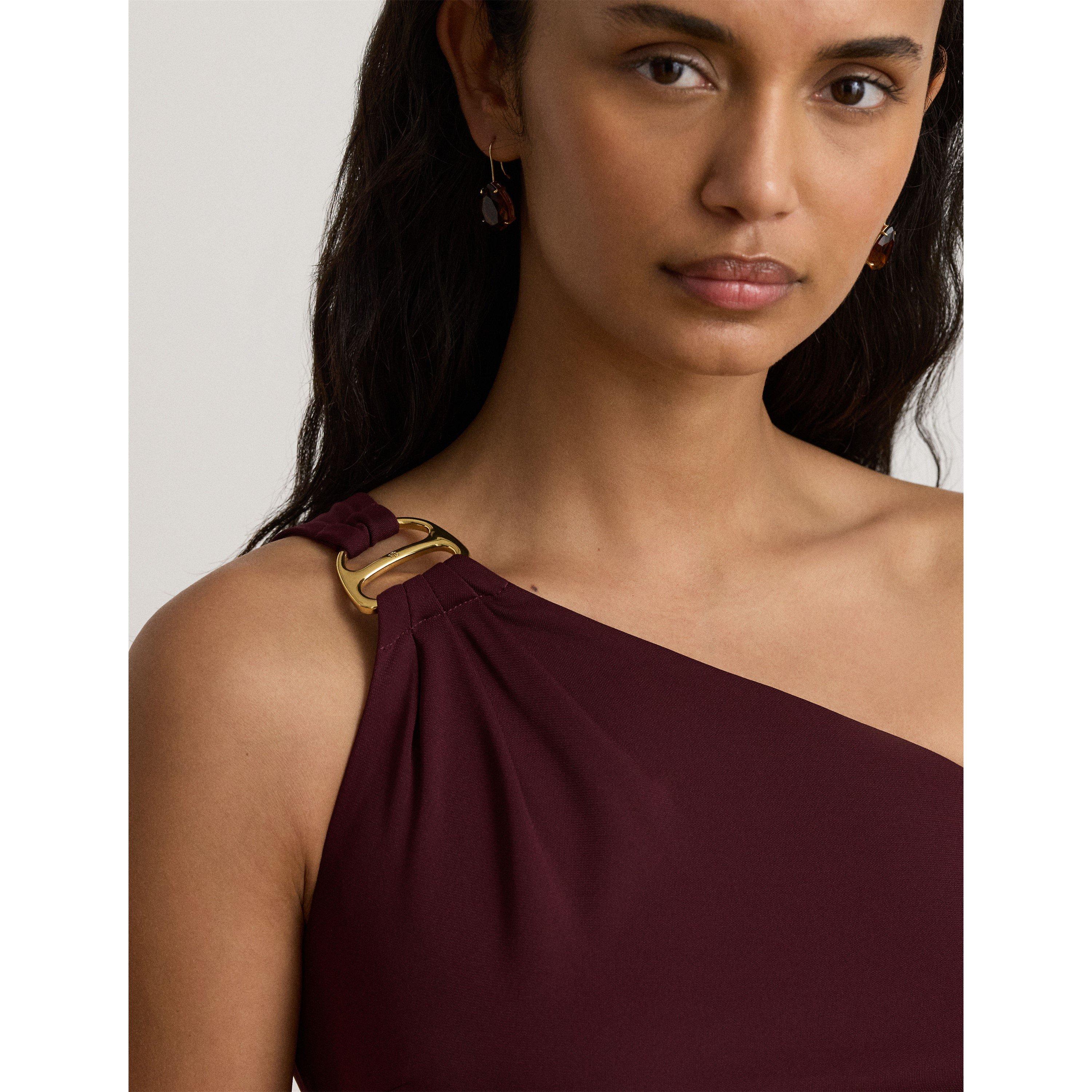 DARK GARNET - Lauren by Ralph Lauren - Women's Belina Ball Gown - 4