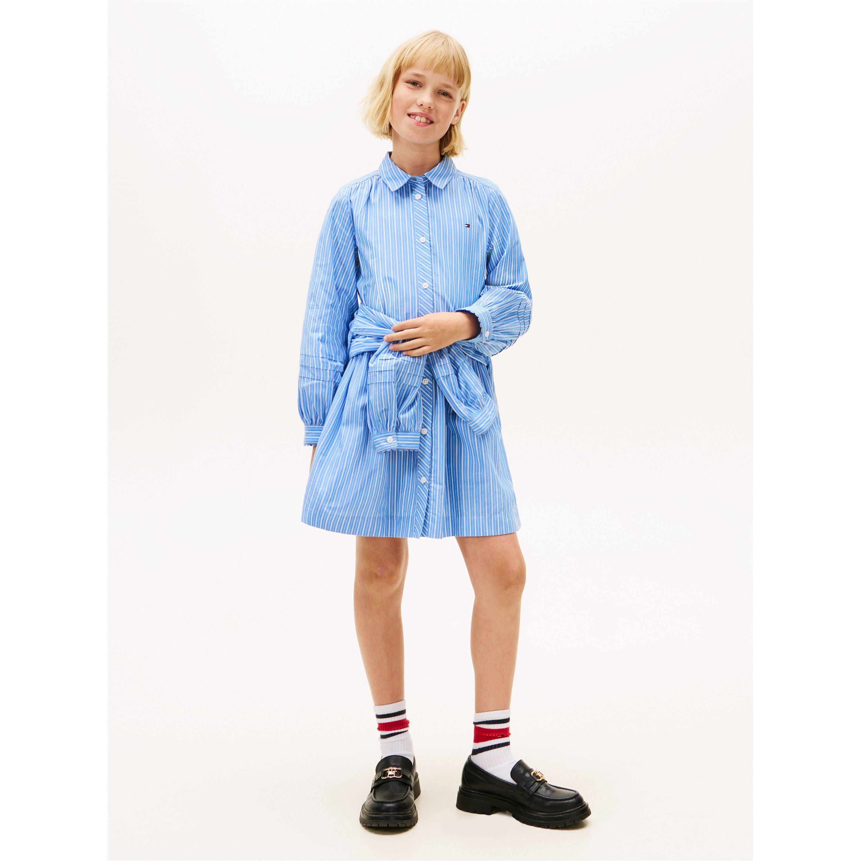 Svijetloplave pruge - Tommy Hilfiger - Tommy Ithica Sh Drss Jn62 - 2