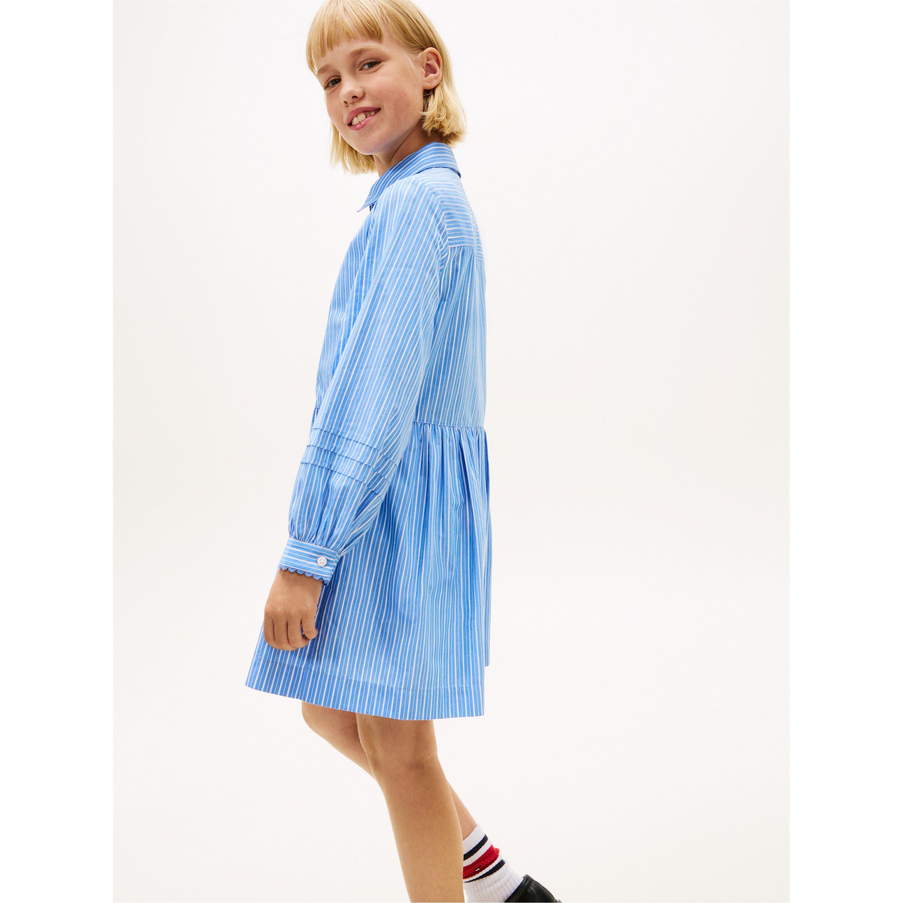 Svijetloplave pruge - Tommy Hilfiger - Tommy Ithica Sh Drss Jn62 - 4