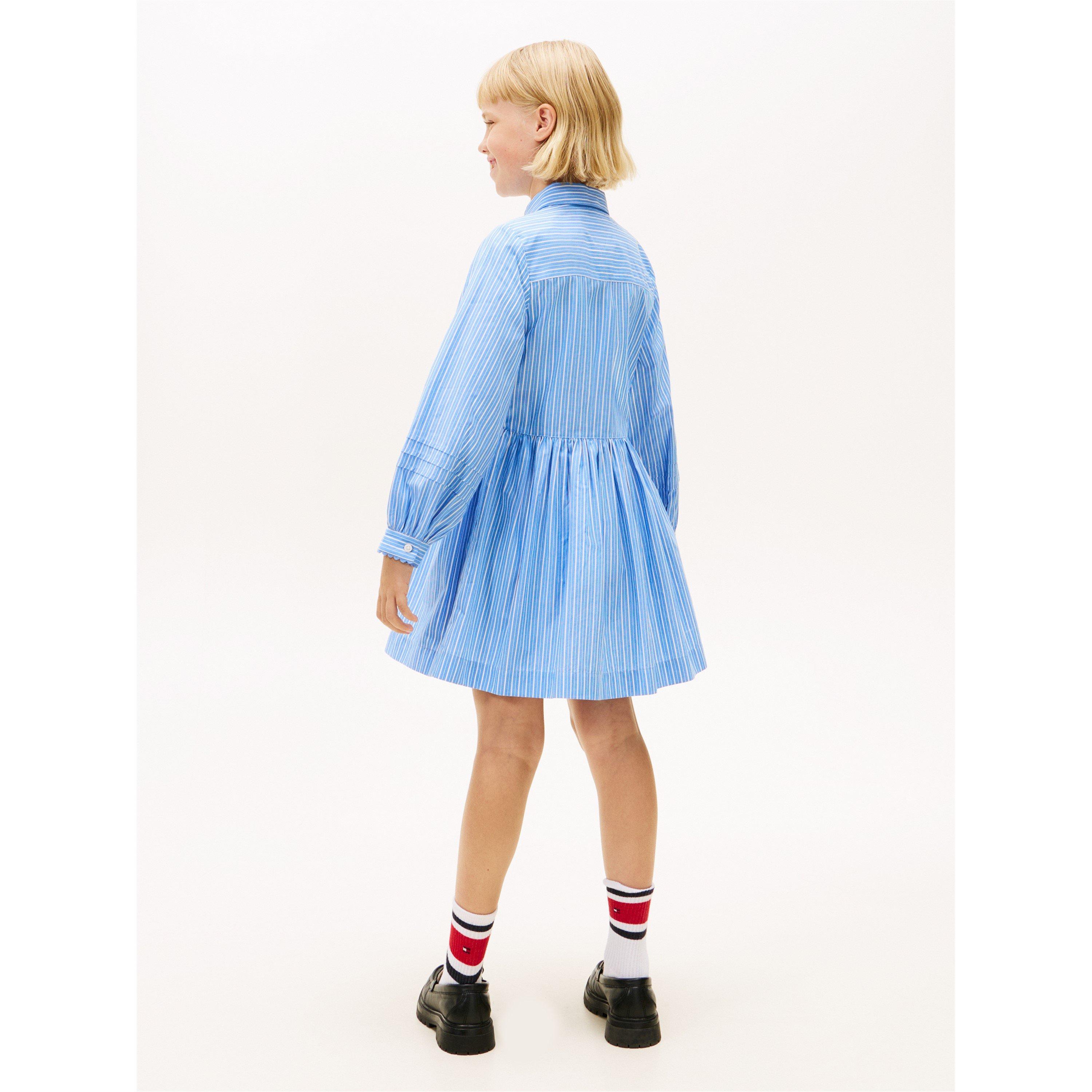 Svijetloplave pruge - Tommy Hilfiger - Tommy Ithica Sh Drss Jn62 - 5