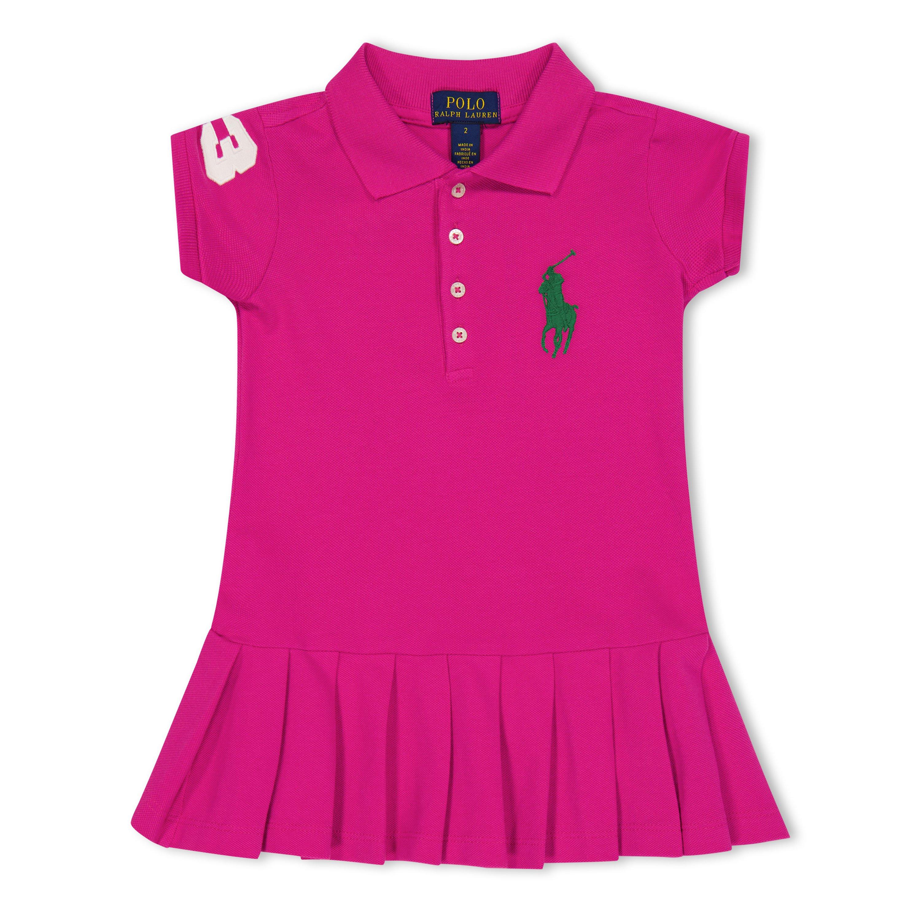 College Pink - Polo Ralph Lauren - Polo Polo Dress Jn61 - 1