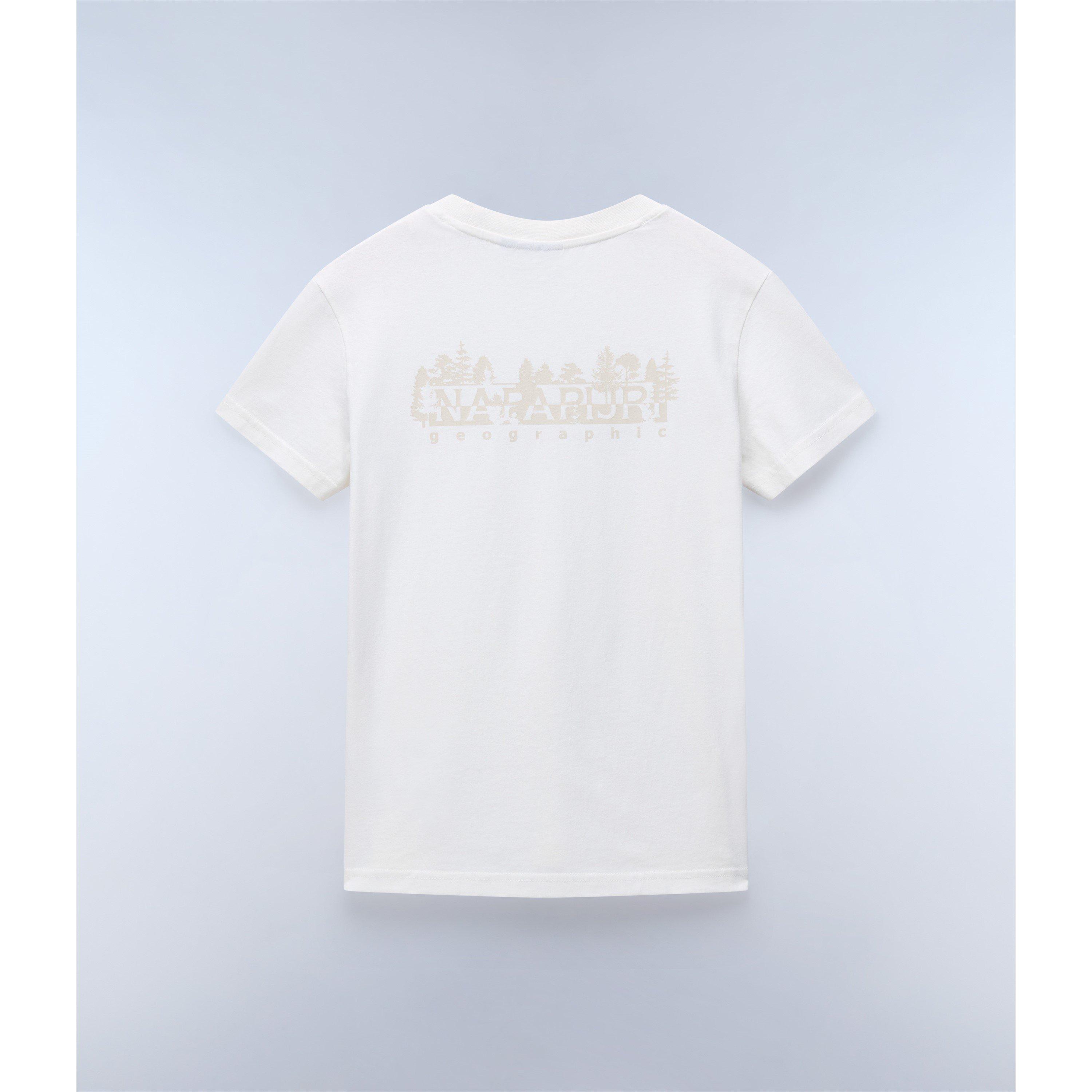 White Heron - Napapijri - Women's Blanche Short-Sleeve Regular Fit T-Shirt - 2