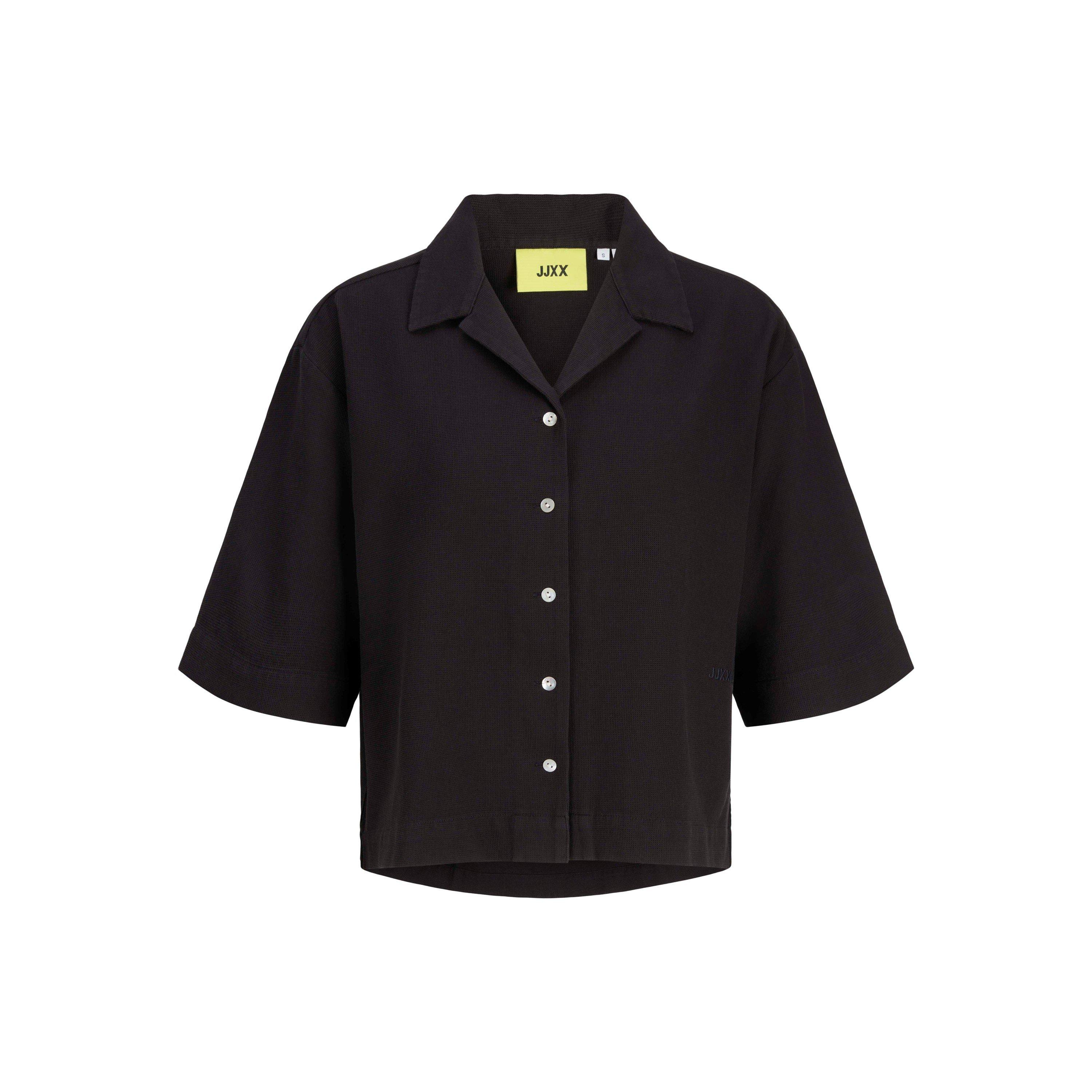 Nero - JJXX - JJXX 3/4 Wffle Shirt Ld64 - 1