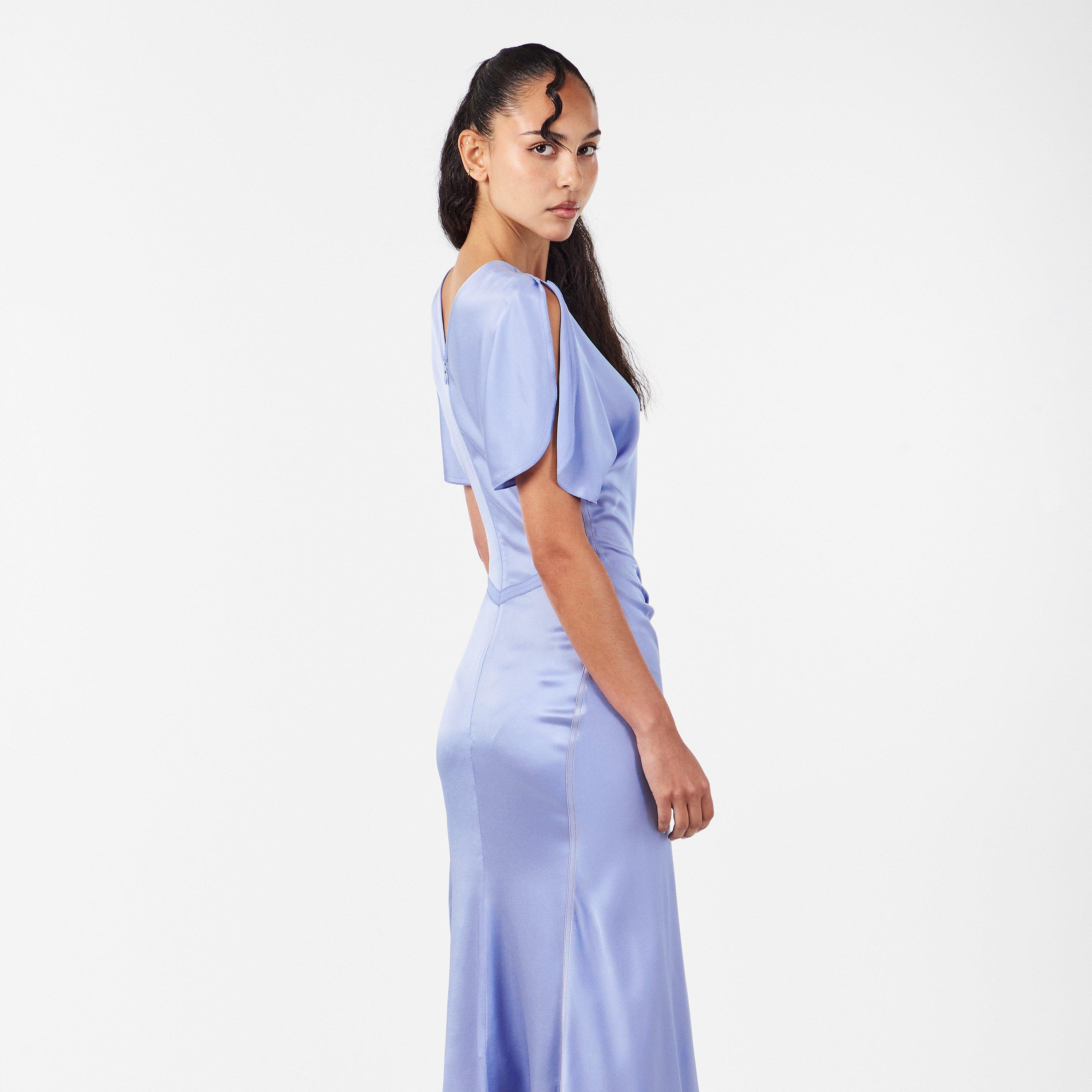 Delphinium - Victoria Beckham - Women's A Line Dress - 4