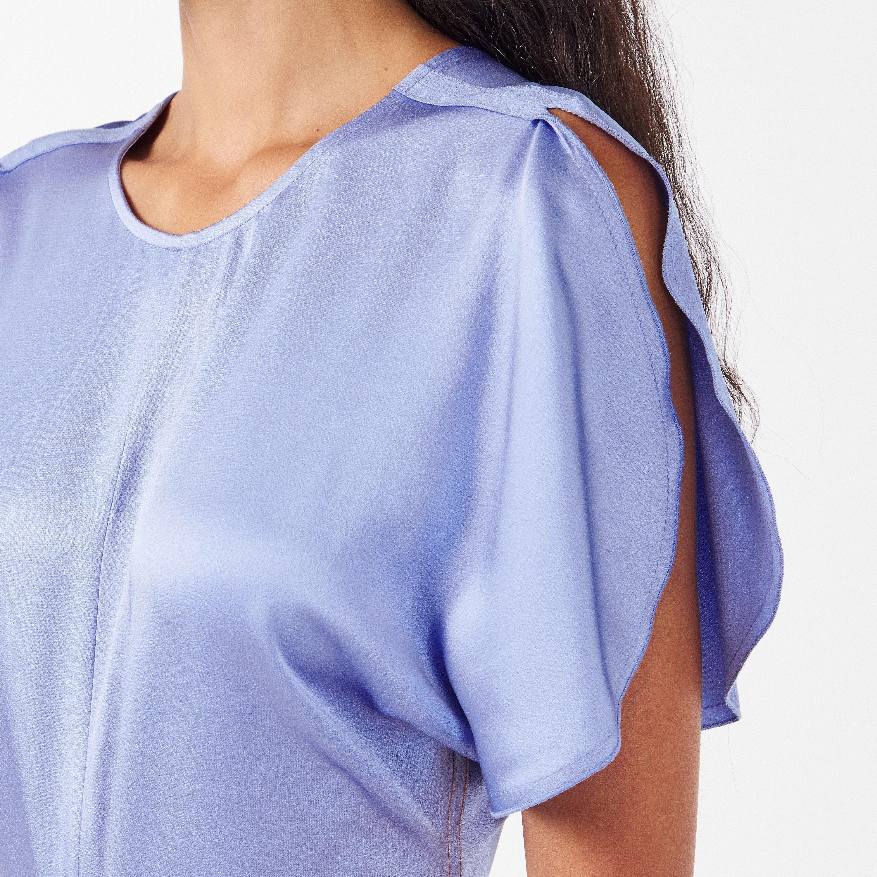 Delphinium - Victoria Beckham - Women's A Line Dress - 5