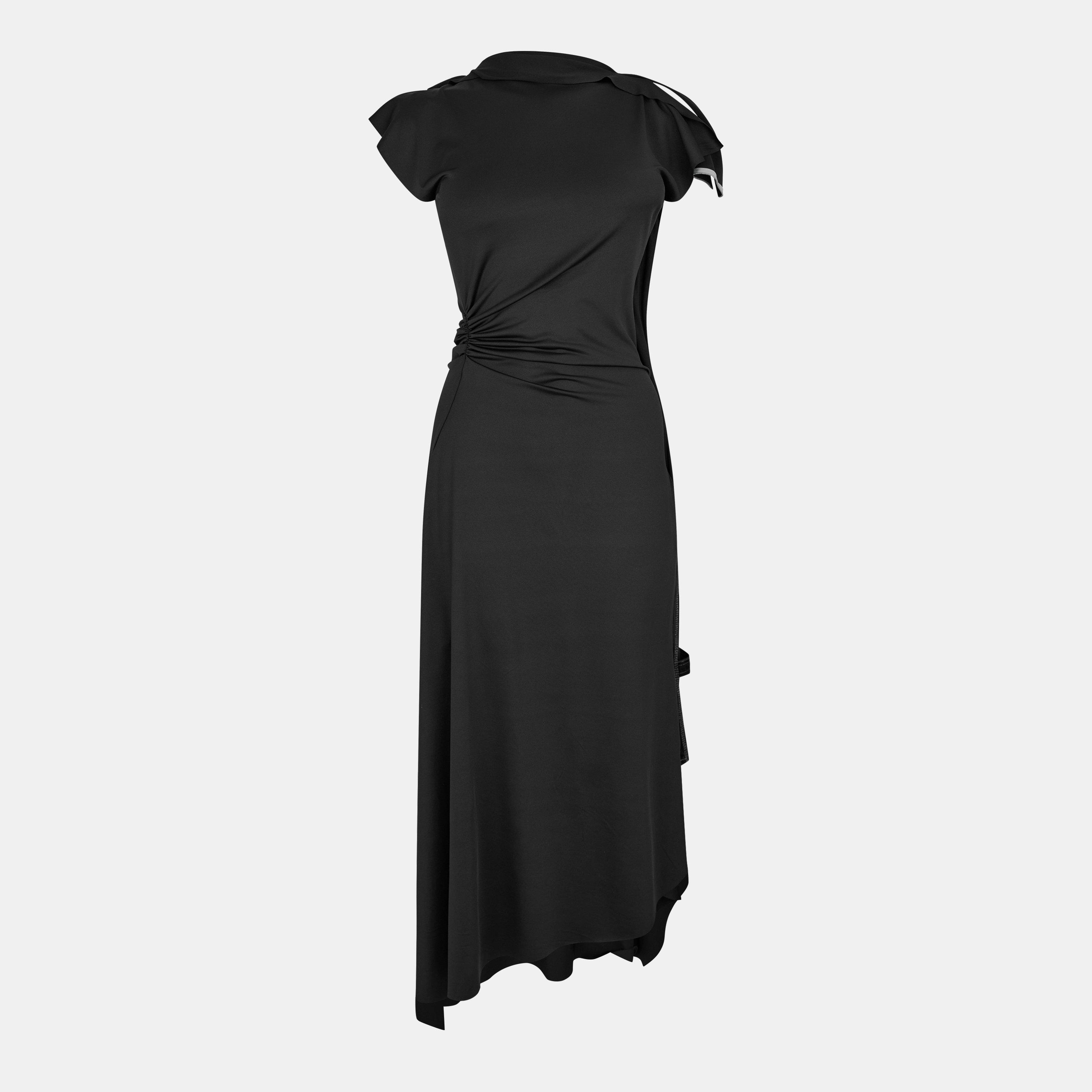 Black - Victoria Beckham - Women's A Line Dress - 1