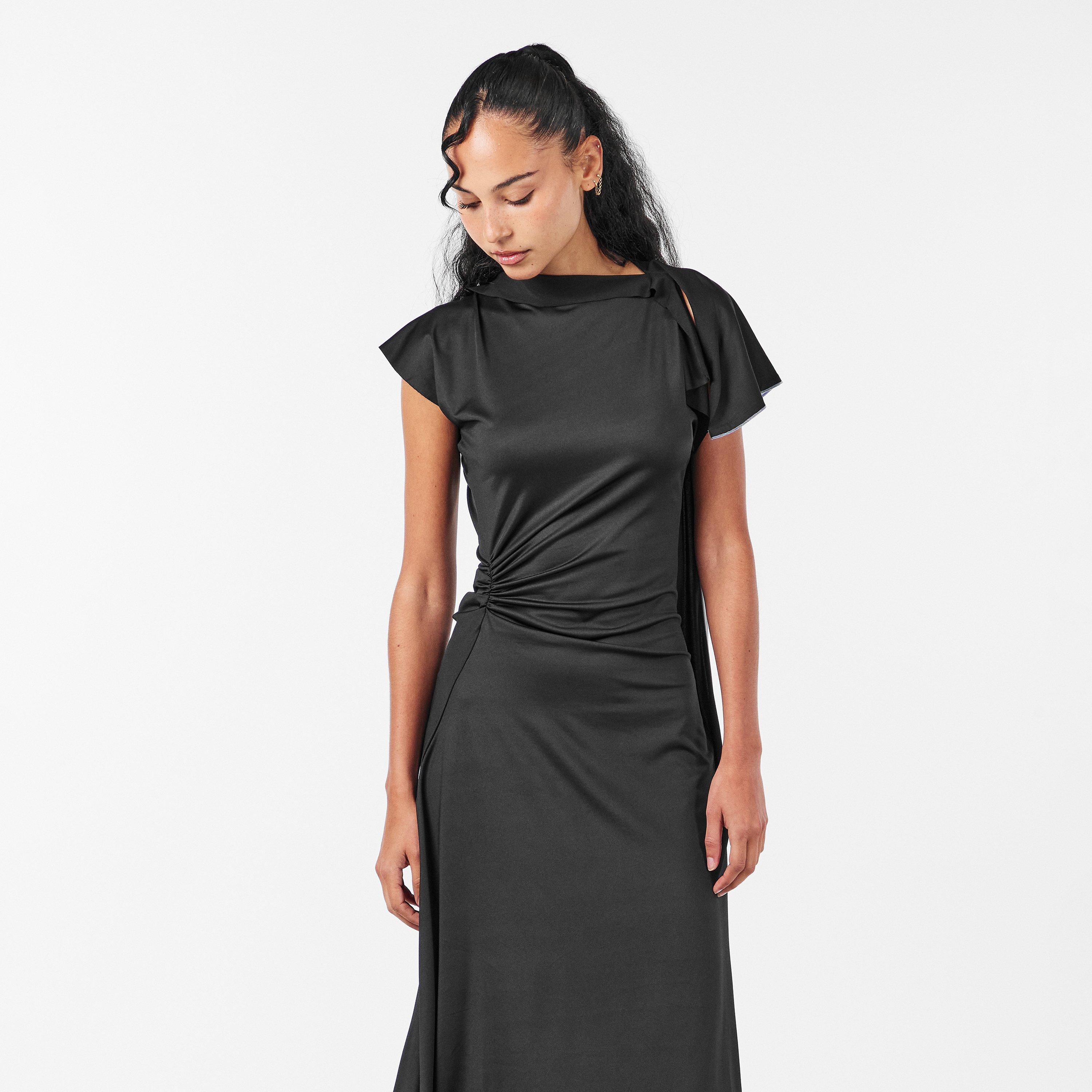 Black - Victoria Beckham - Women's A Line Dress - 3