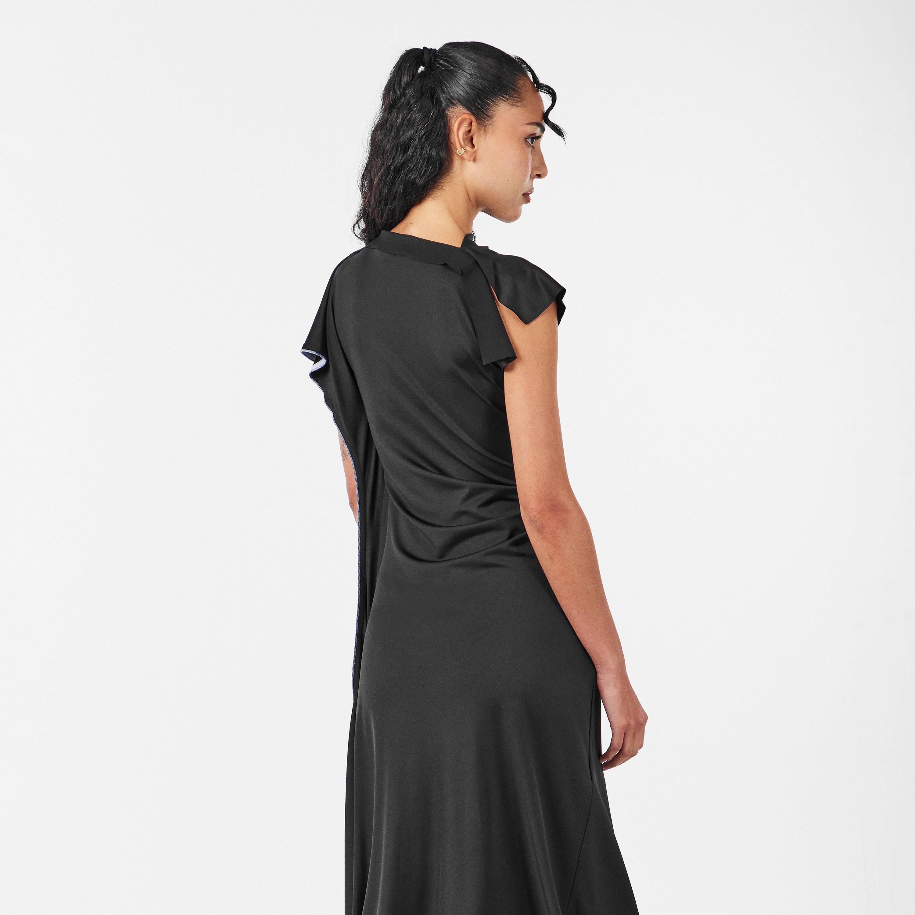 Black - Victoria Beckham - Women's A Line Dress - 4