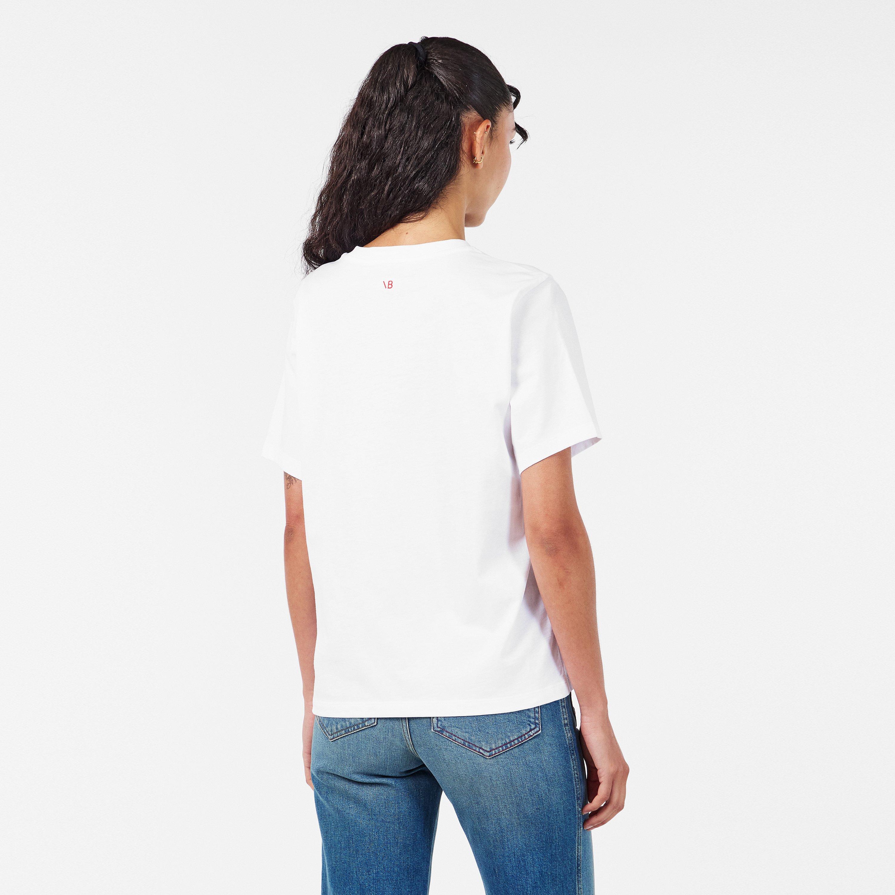 Chic No - Victoria Beckham - Women's Slogan Regular Fit T-Shirt - 4
