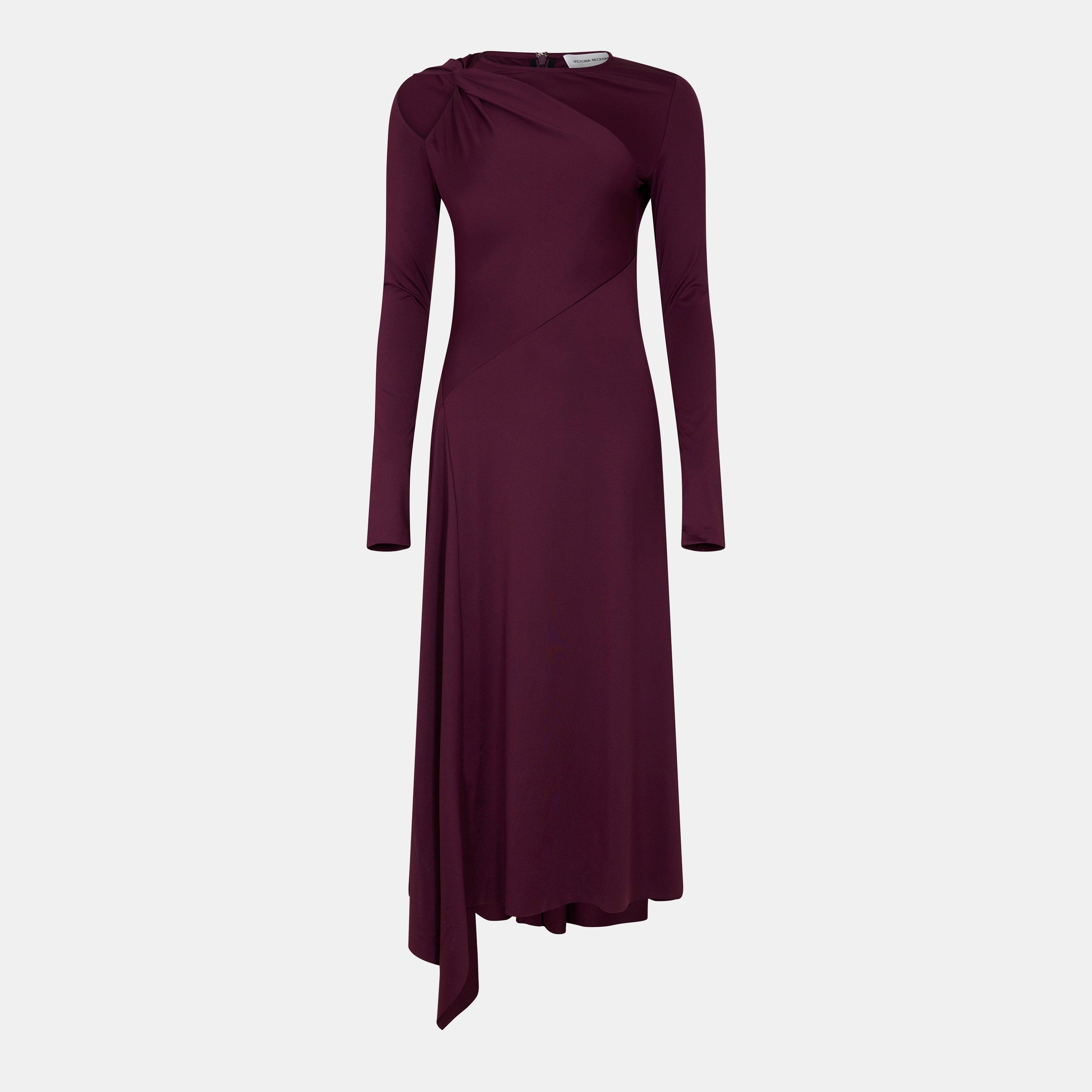 Merlot - Victoria Beckham - Women's A Line Dress - 1
