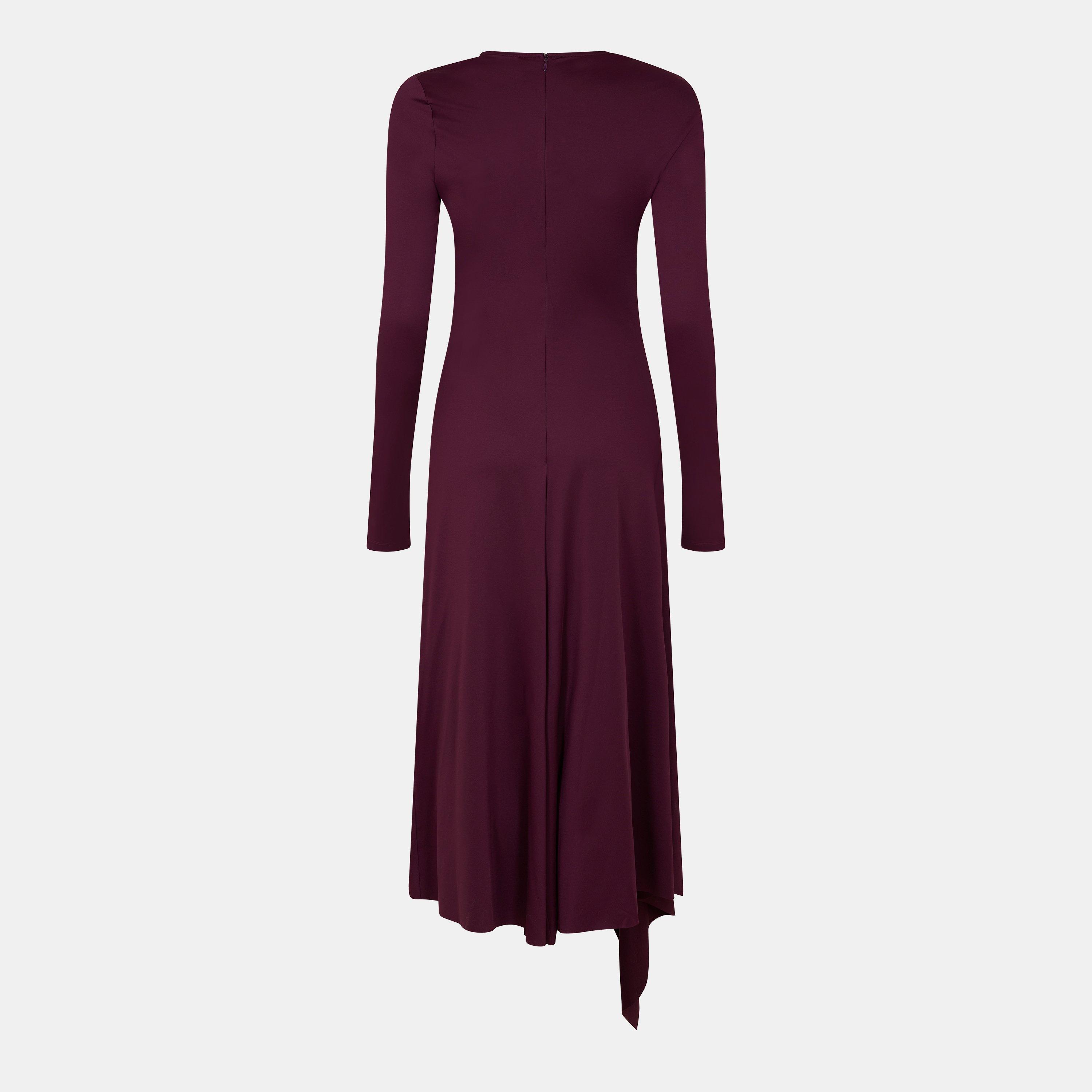 Merlot - Victoria Beckham - Women's A Line Dress - 2