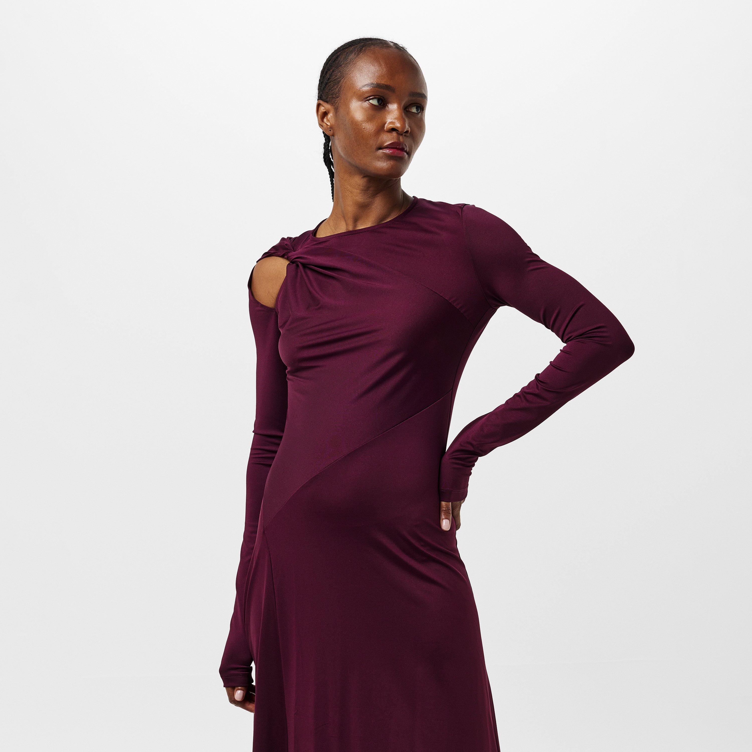 Merlot - Victoria Beckham - Women's A Line Dress - 3