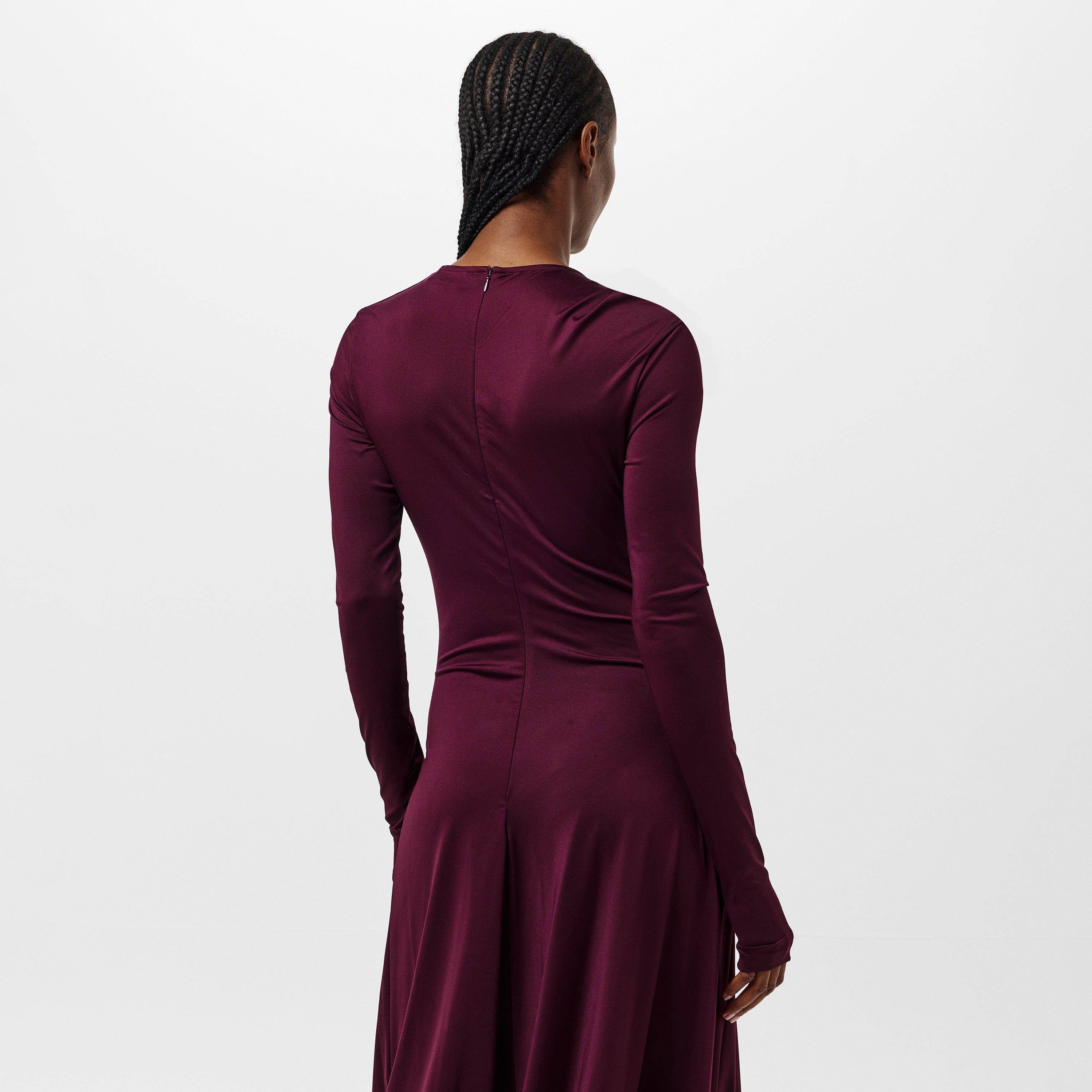 Merlot - Victoria Beckham - Women's A Line Dress - 4