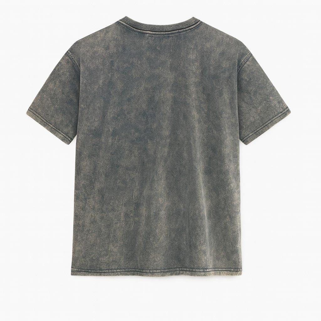 Grey - I Saw It First - Acid Washed Oversized Tshirt - 2