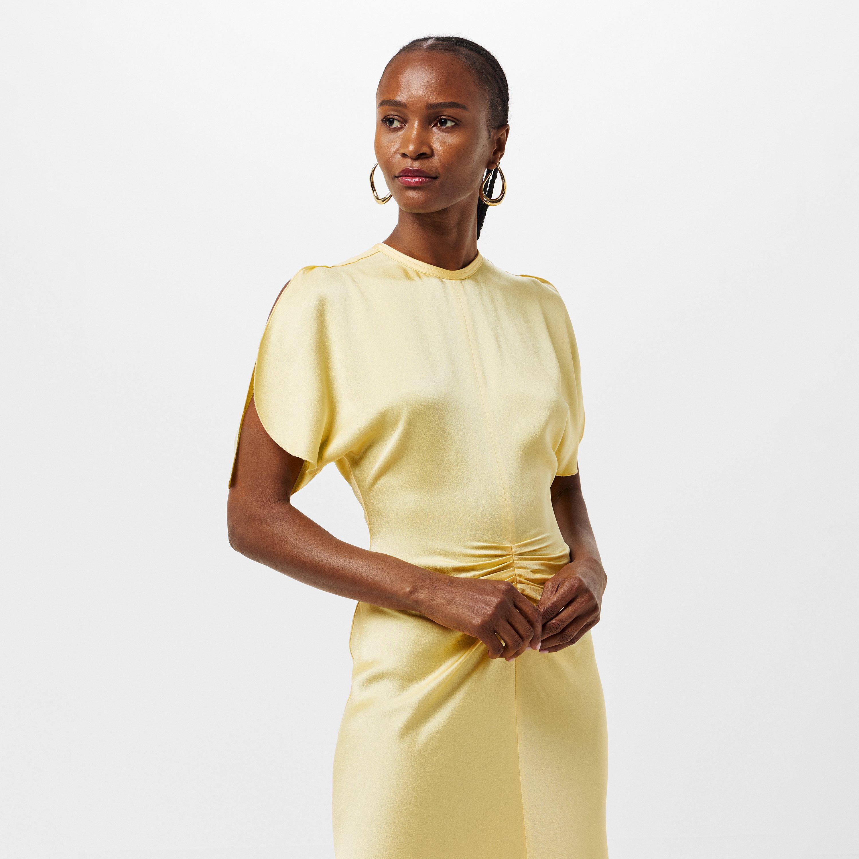 Daffodil Yellow - Victoria Beckham - Women's Maxi Dress - 3