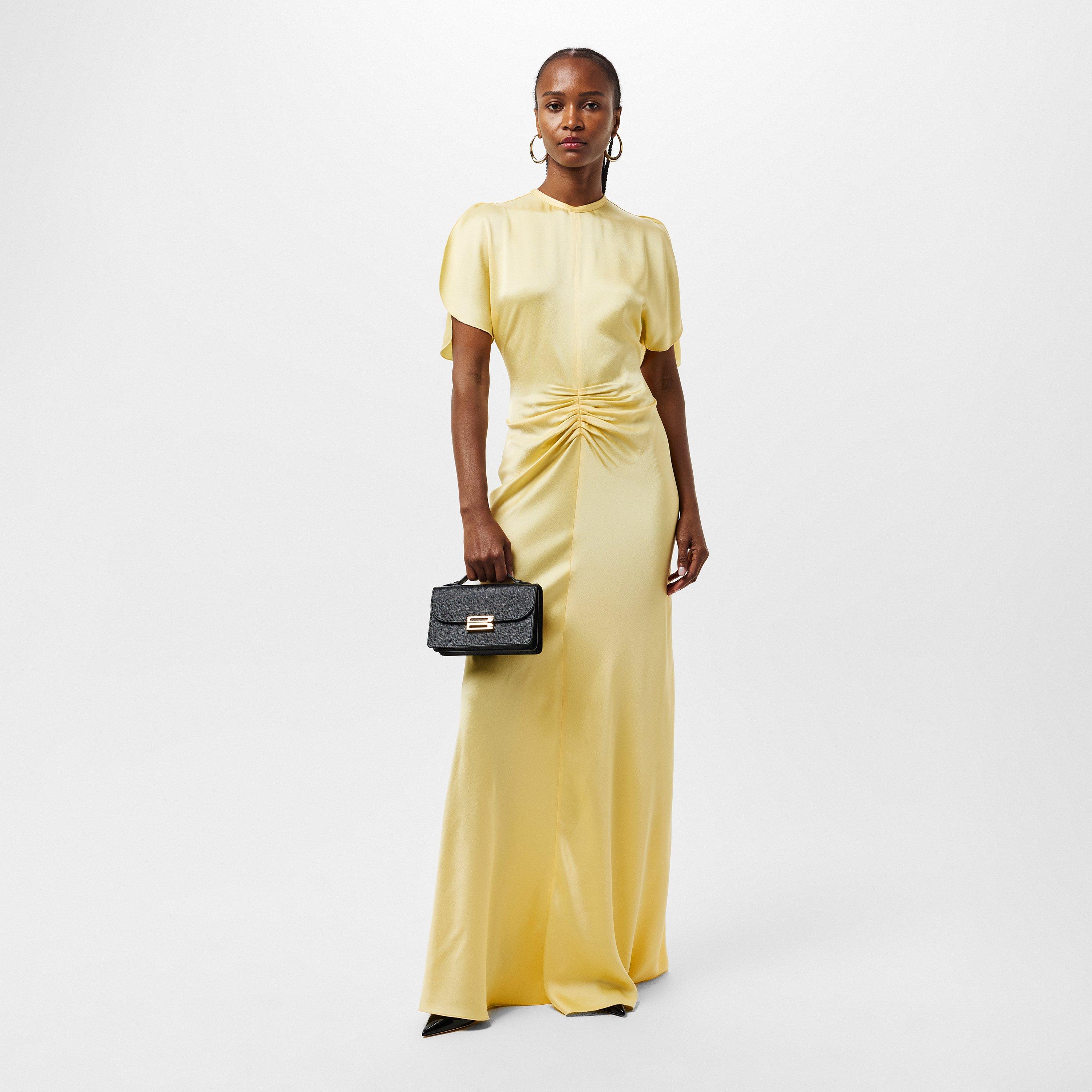 Daffodil Yellow - Victoria Beckham - Women's Maxi Dress - 6