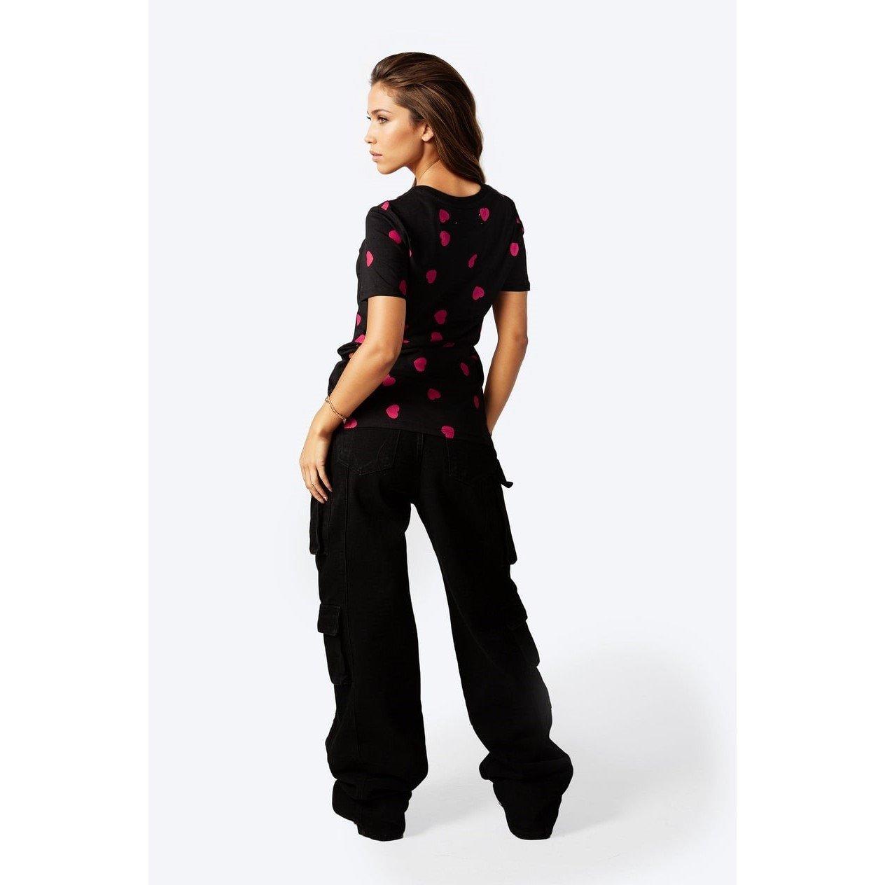 Schwarz - Hype - Scribble Regular Fit T-Shirt - 3