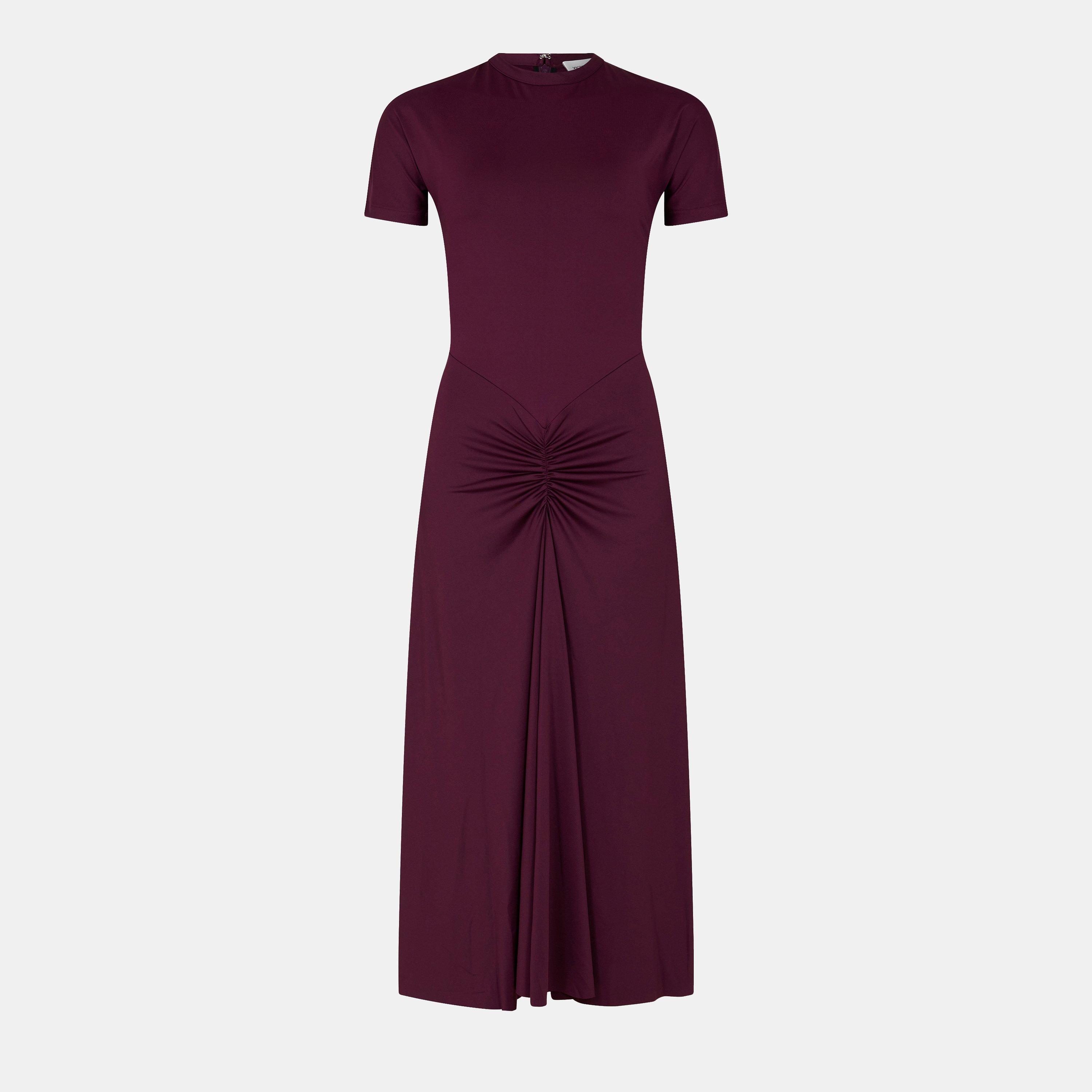 Merlot - Victoria Beckham - Women's A Line Dress - 1