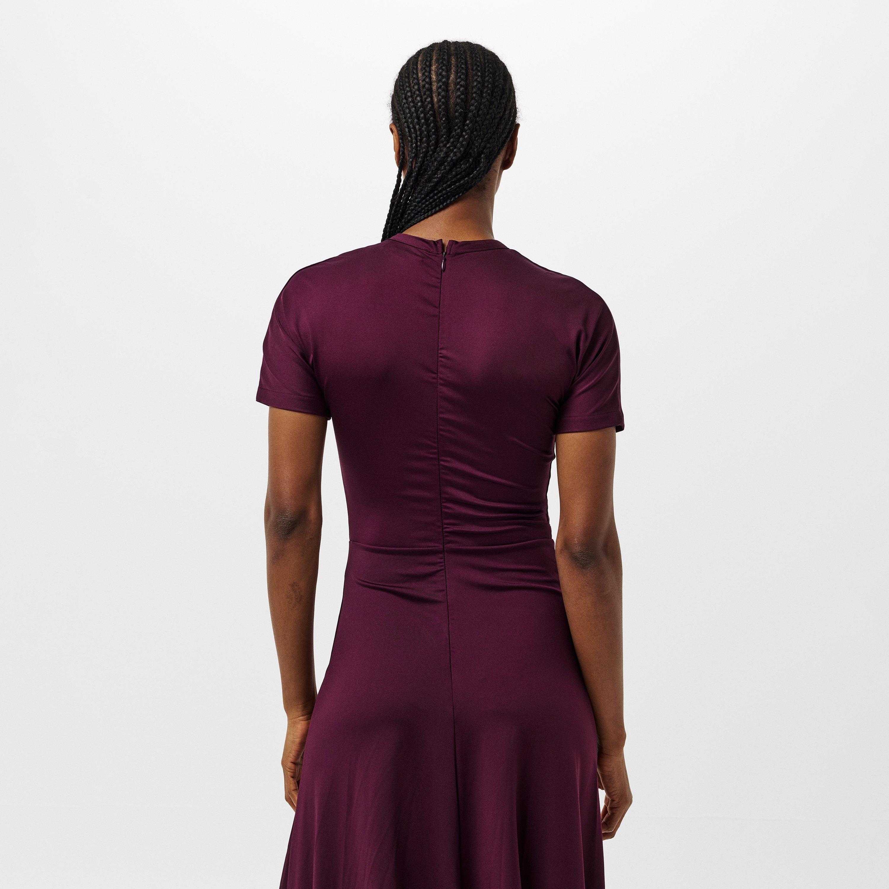 Merlot - Victoria Beckham - Women's A Line Dress - 4