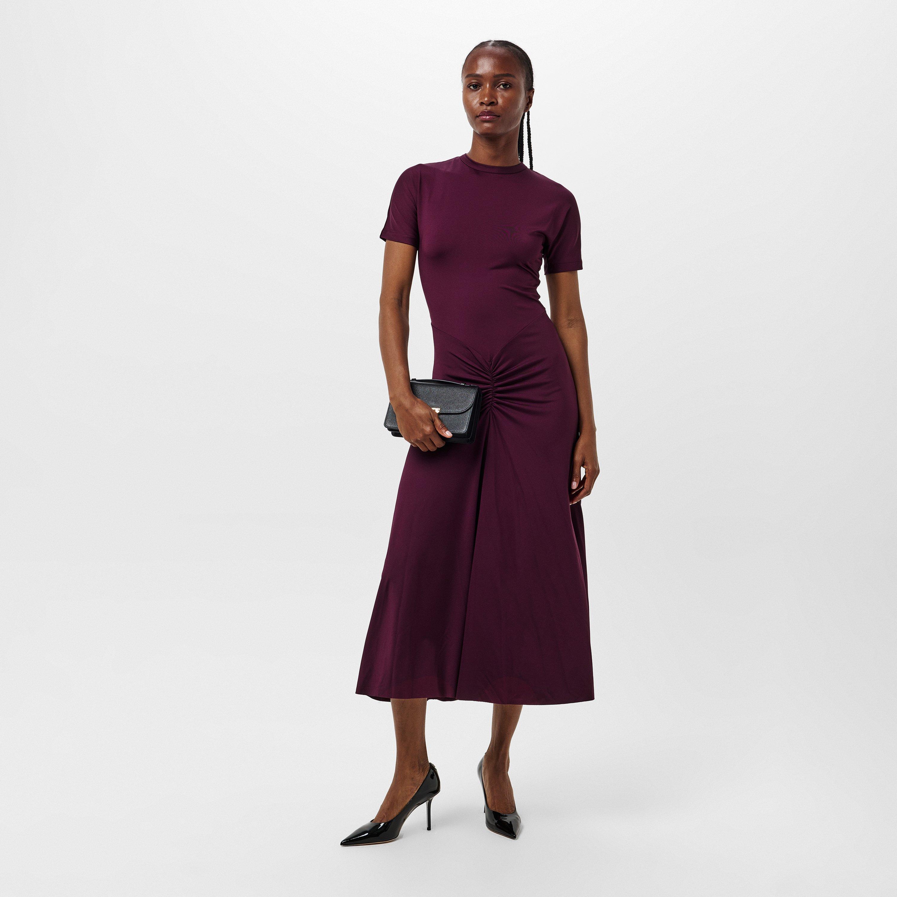 Merlot - Victoria Beckham - Women's A Line Dress - 6