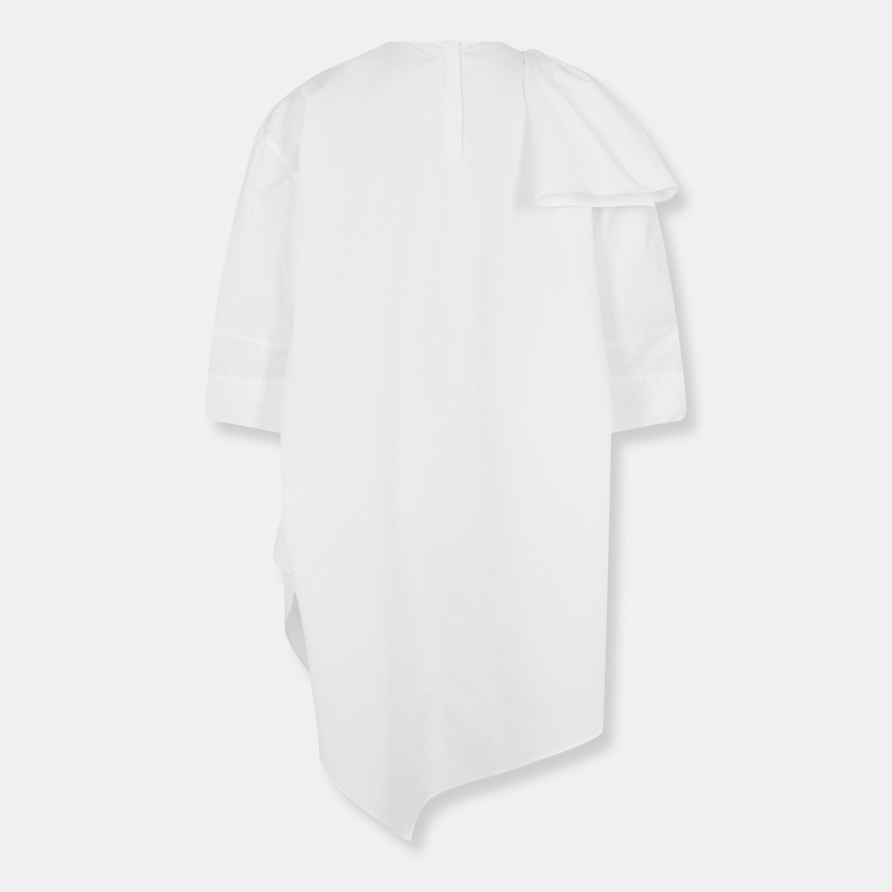 White - GIVENCHY - Women's Bow Mini Dress - 2