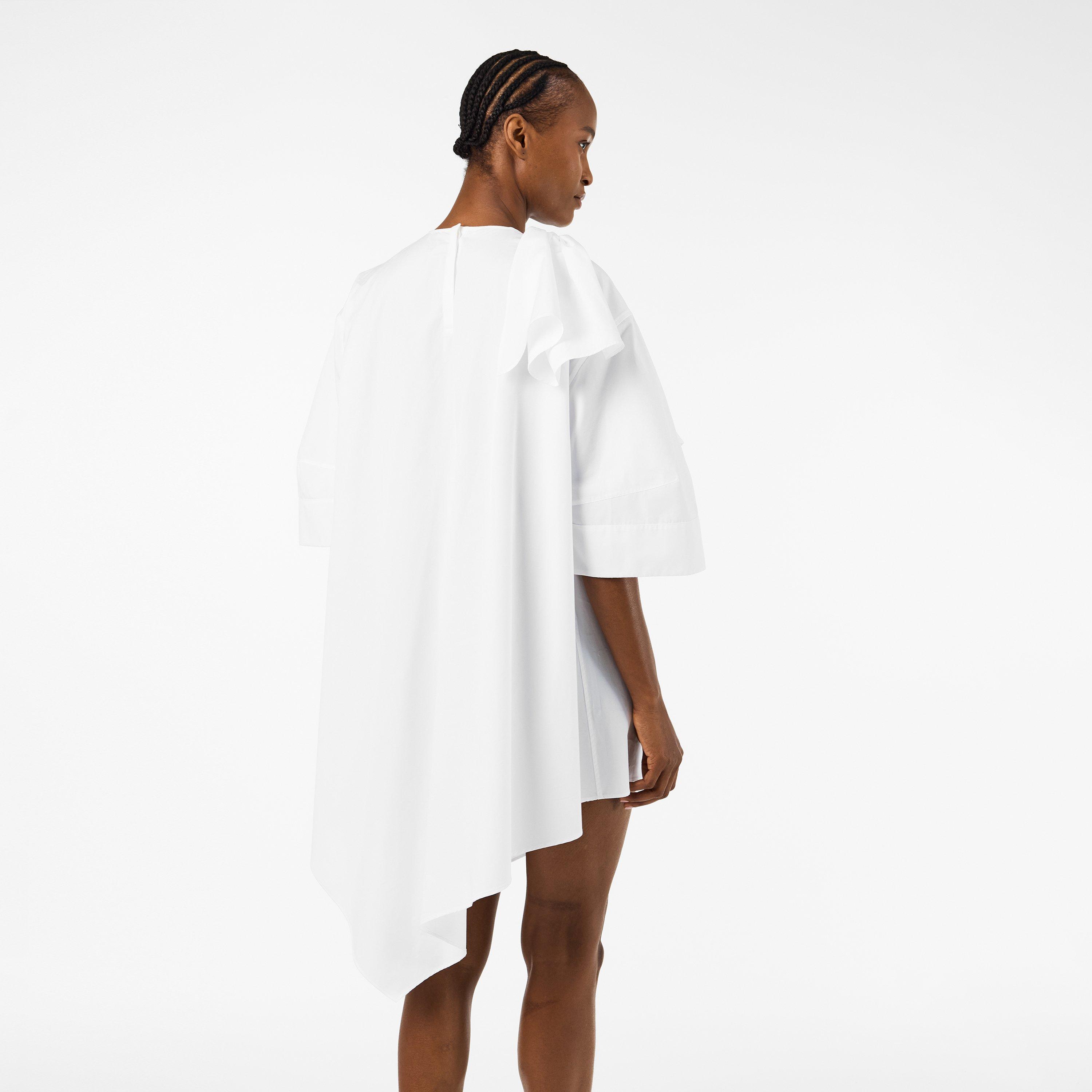 White - GIVENCHY - Women's Bow Mini Dress - 4