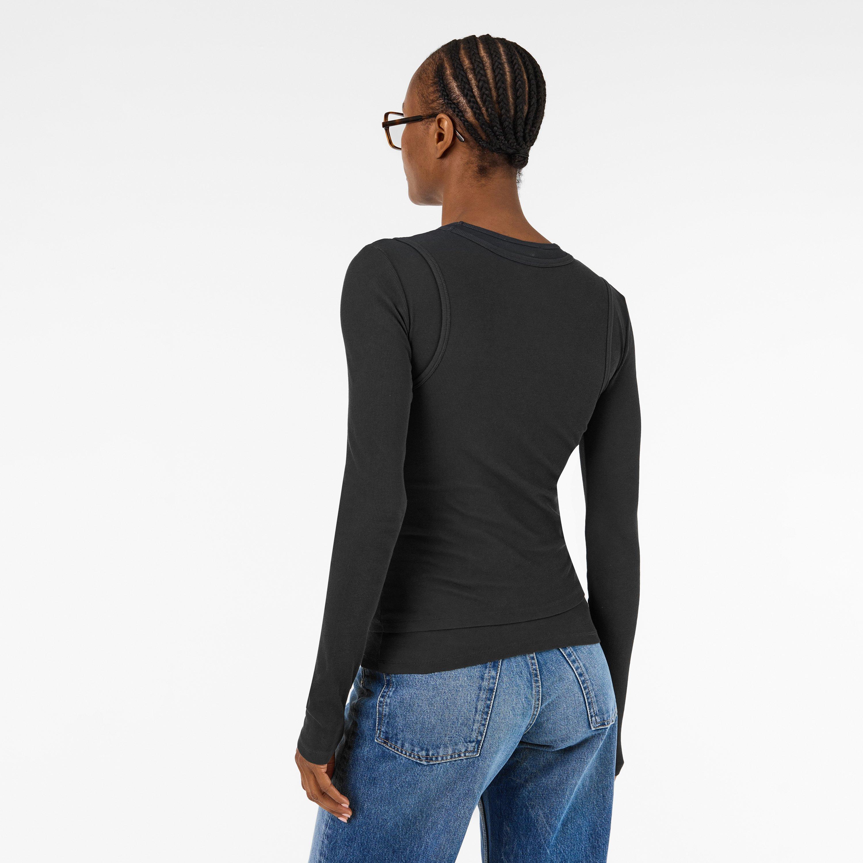 Black - Acne Studios - Women's Elga Fairytale Oversized T-Shirt - 4