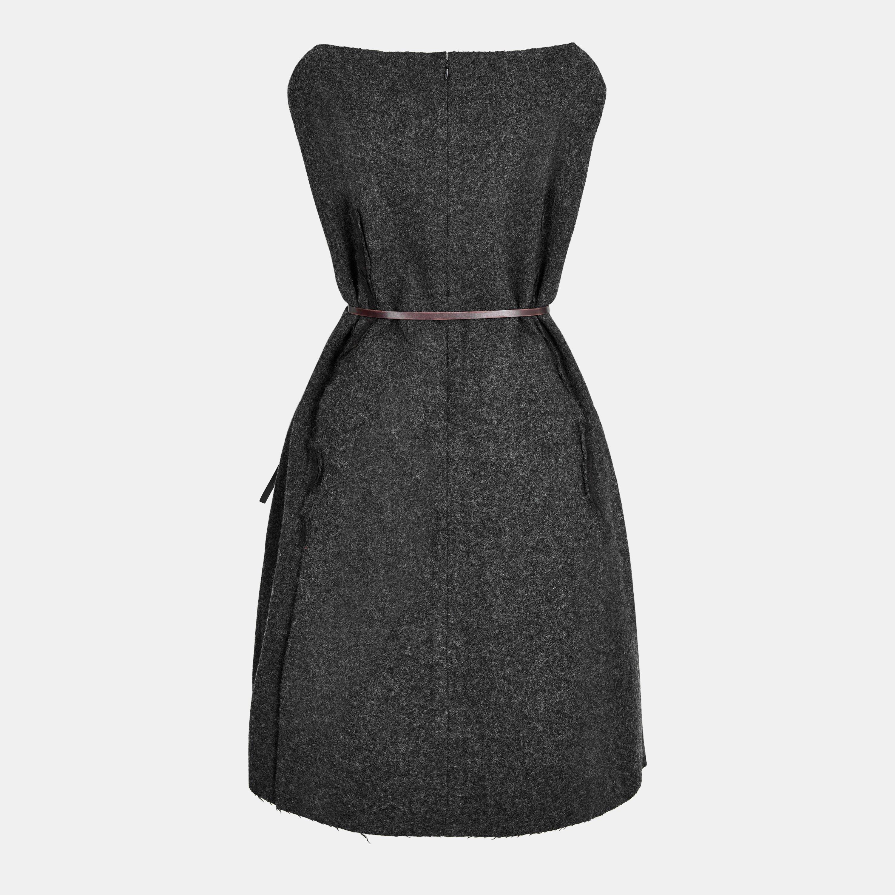 Ardesia - Prada - Womens Shetland Wool Dress - 2