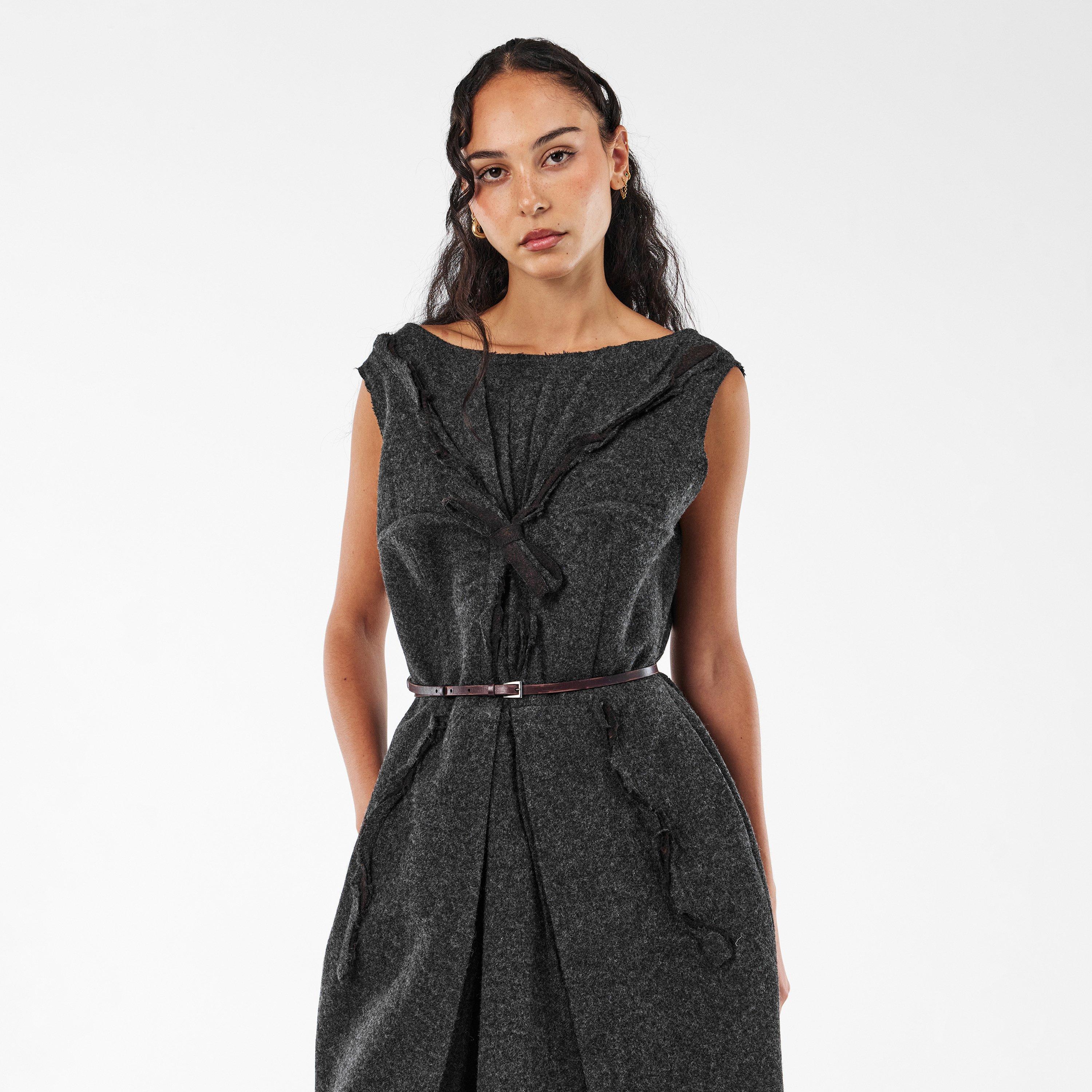 Ardesia - Prada - Womens Shetland Wool Dress - 3