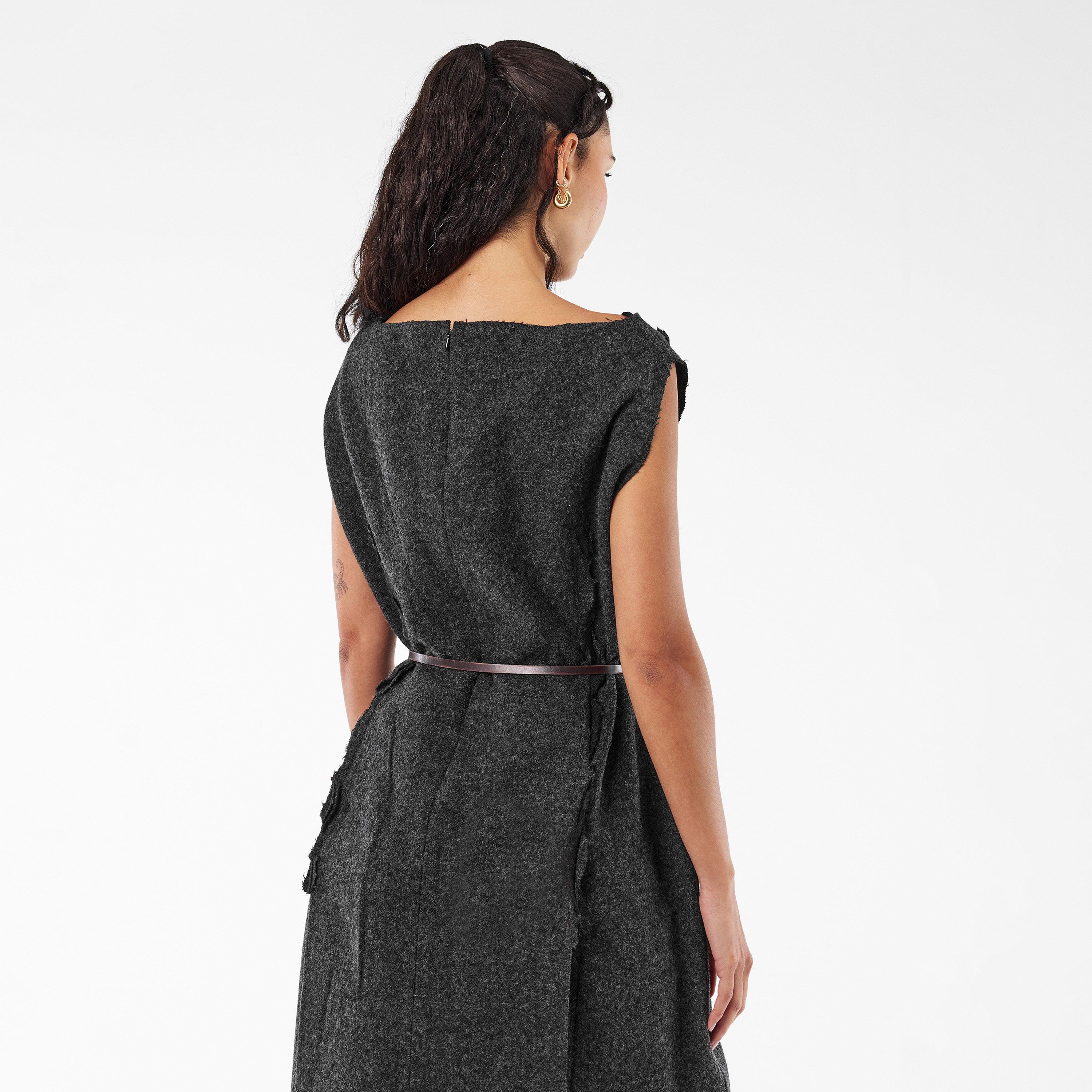 Ardesia - Prada - Womens Shetland Wool Dress - 4