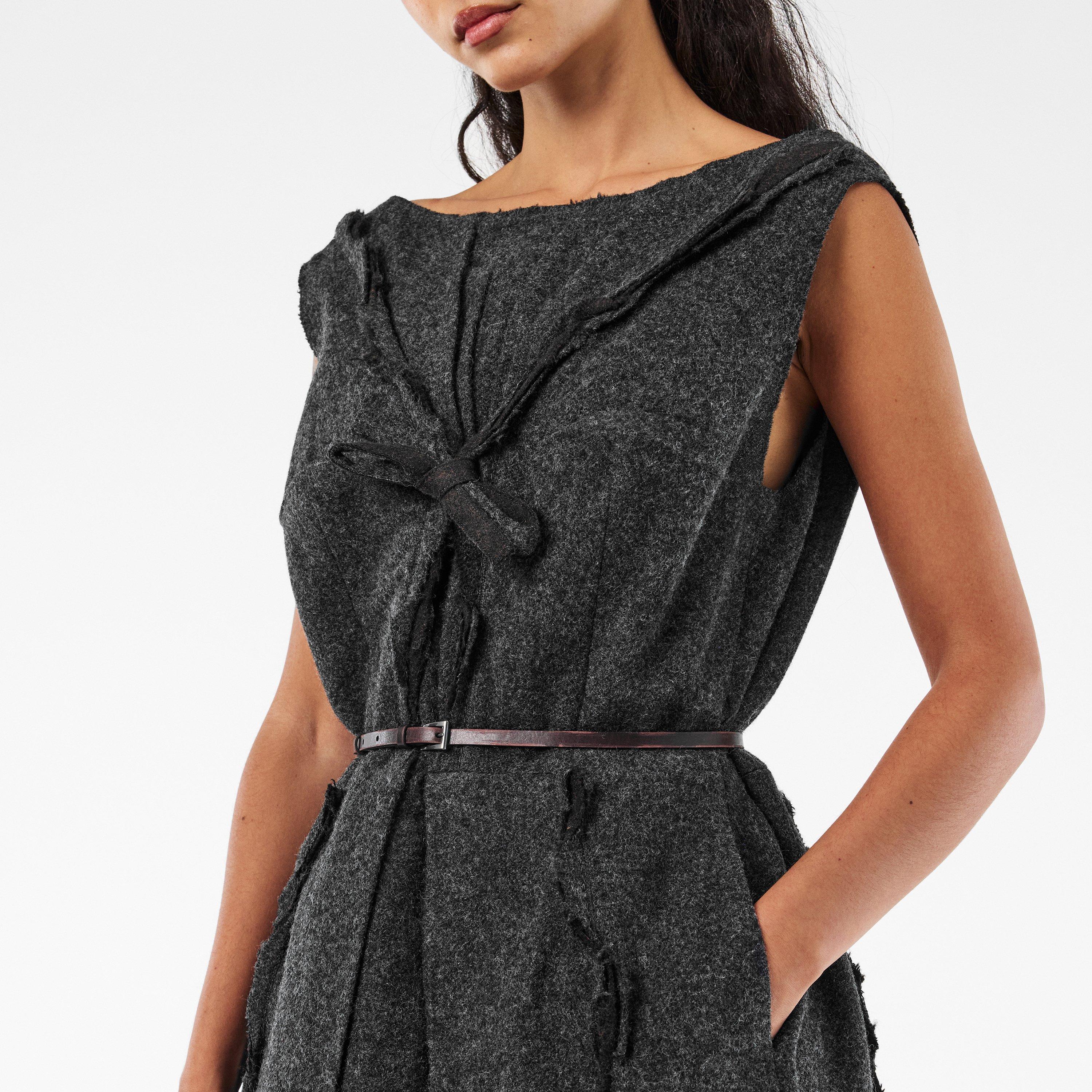 Ardesia - Prada - Womens Shetland Wool Dress - 5