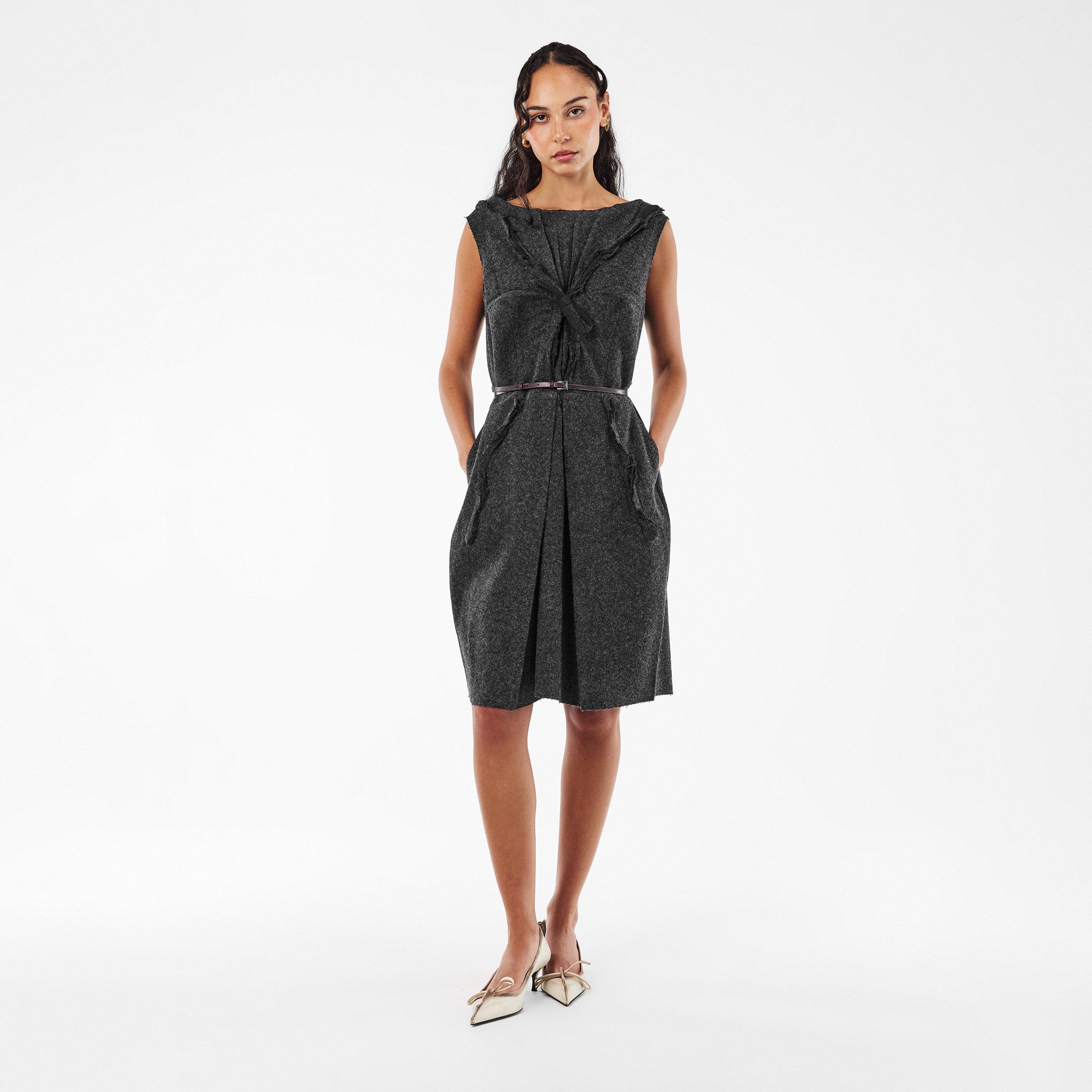 Ardesia - Prada - Womens Shetland Wool Dress - 6