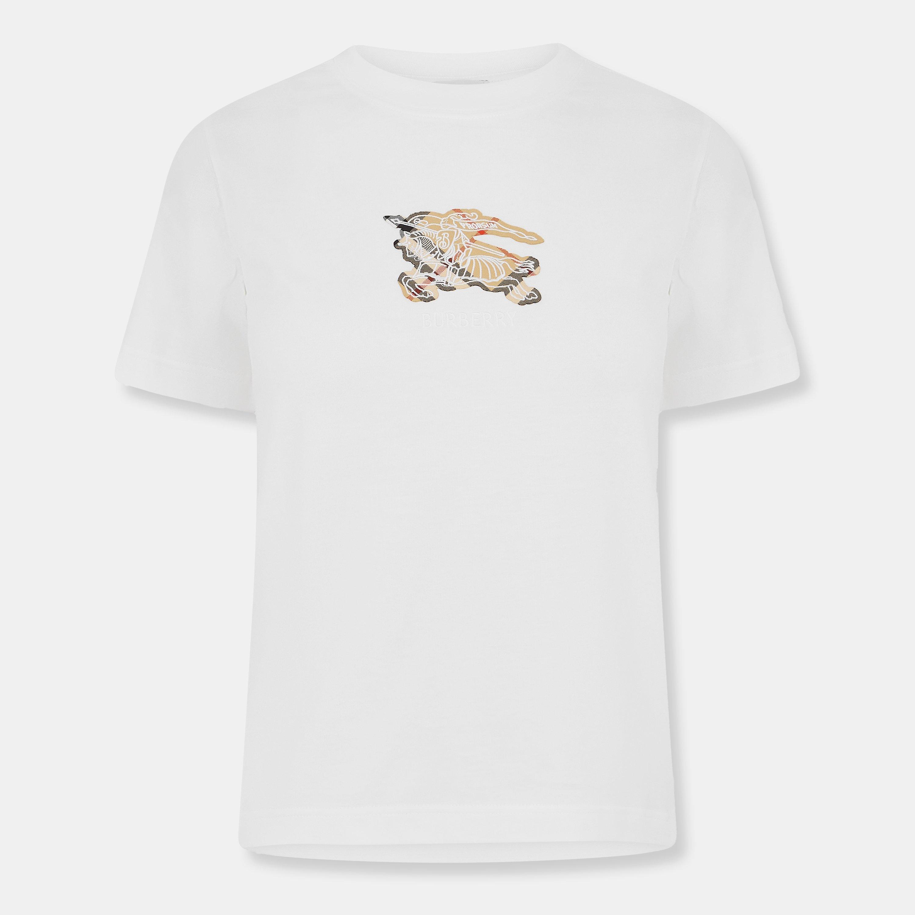 Burberry Women's Frankie Oversized T-Shirt - CHALK - Size 8 (XS)