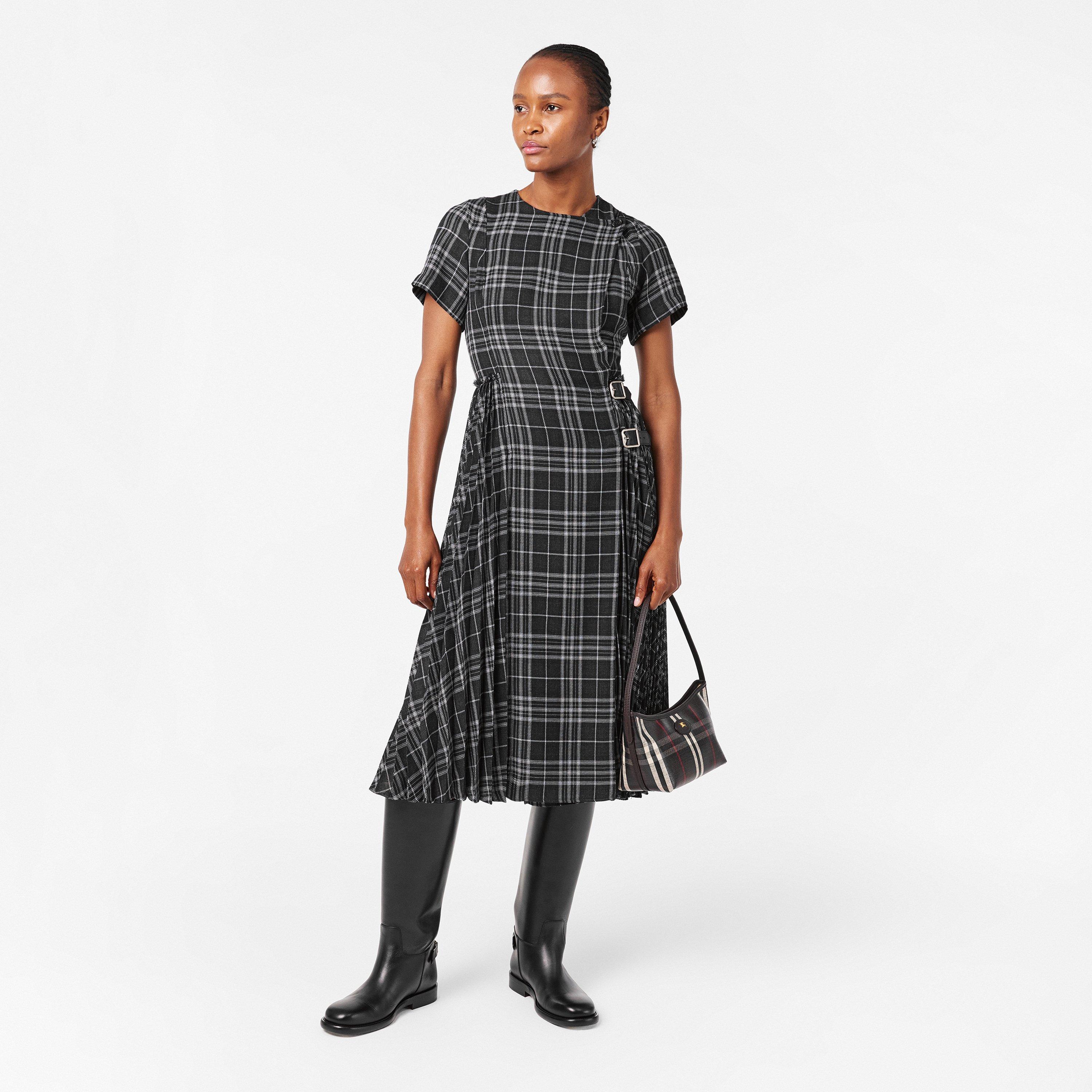 ONYX GREY/LT - Burberry - Burb Meryl Dress Ld54 - 6