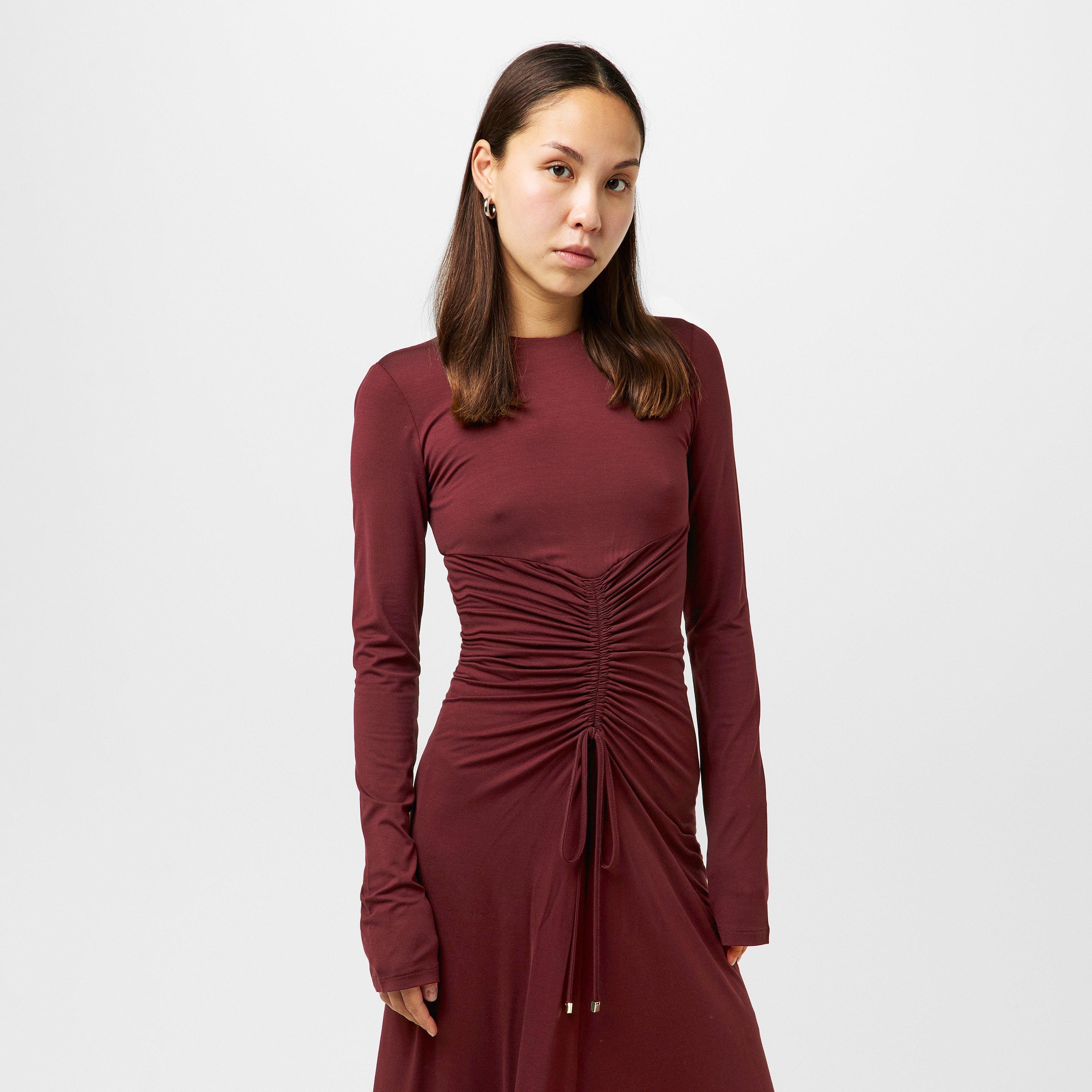 Cherry - Max Mara - Women's Doppia Maxi Dress - 3