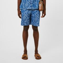 Versace Drawstring Baroque Short