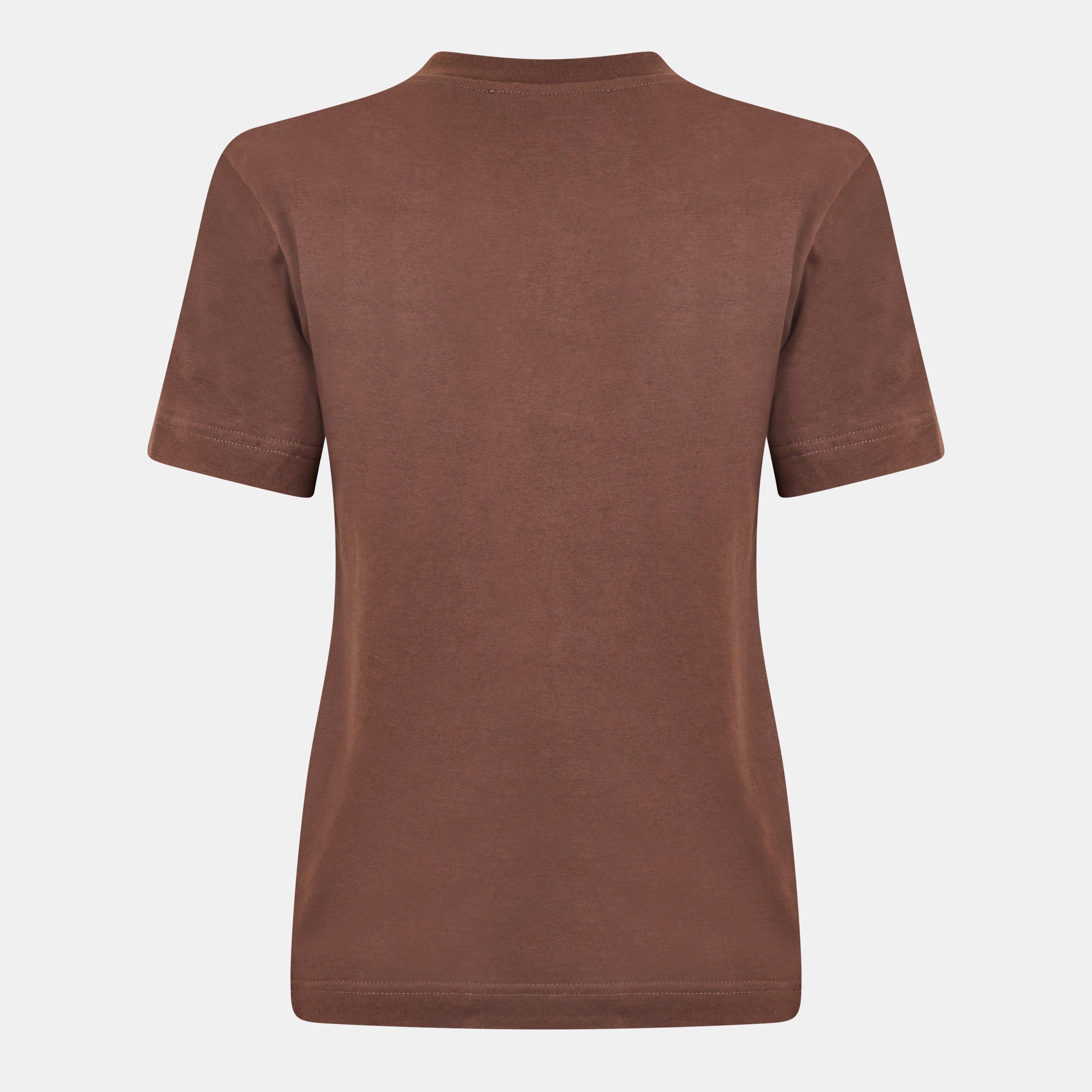 Dark Brown - Jacquemus - Women's Regular Fit T-Shirt - 2