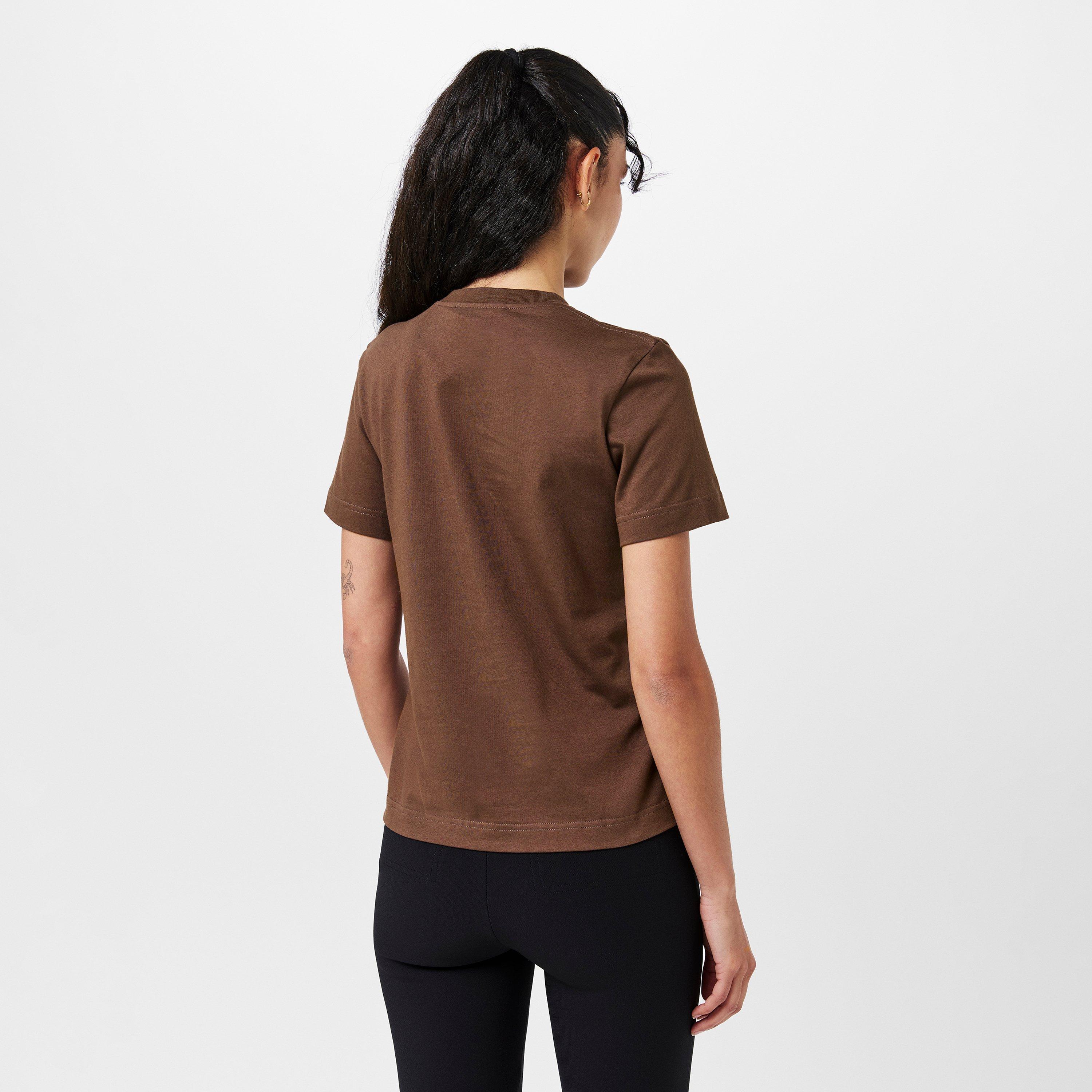 Dark Brown - Jacquemus - Women's Regular Fit T-Shirt - 4