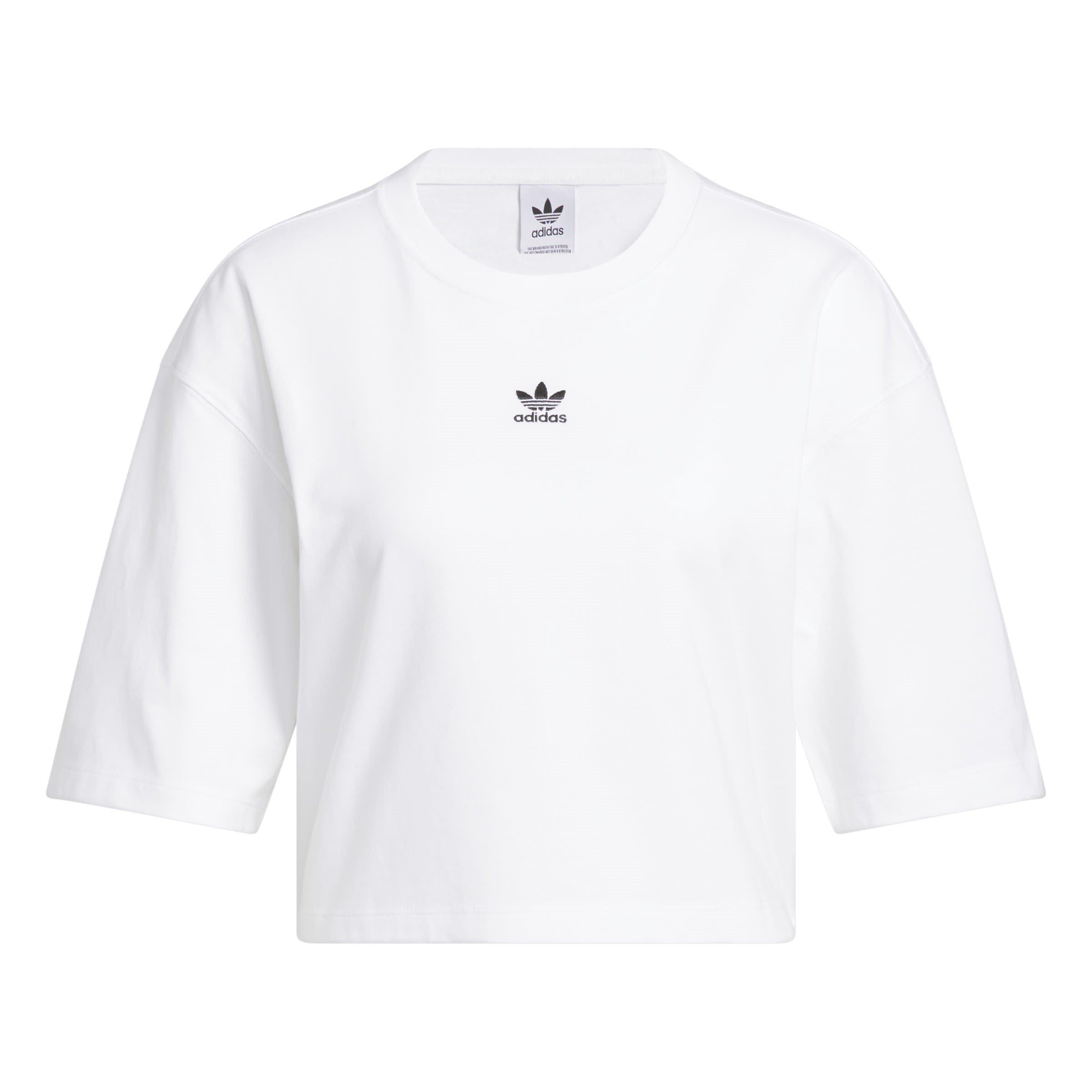 WHITE - adidas Originals - Adidas W ESS CROP TE Ld54 - 1