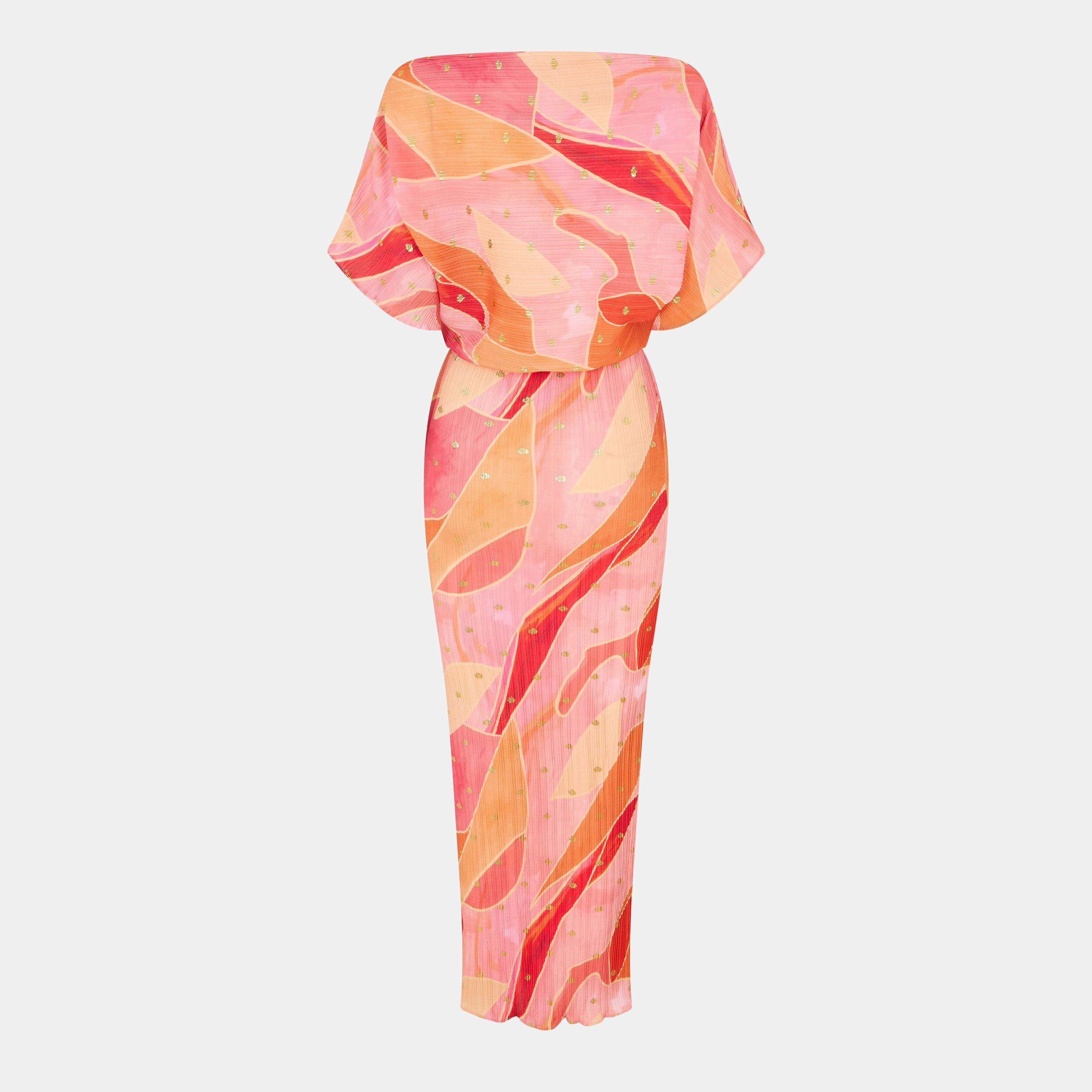 Multi - Never Fully Dressed - Women's Abstract Tilly Maxi Dress - 2