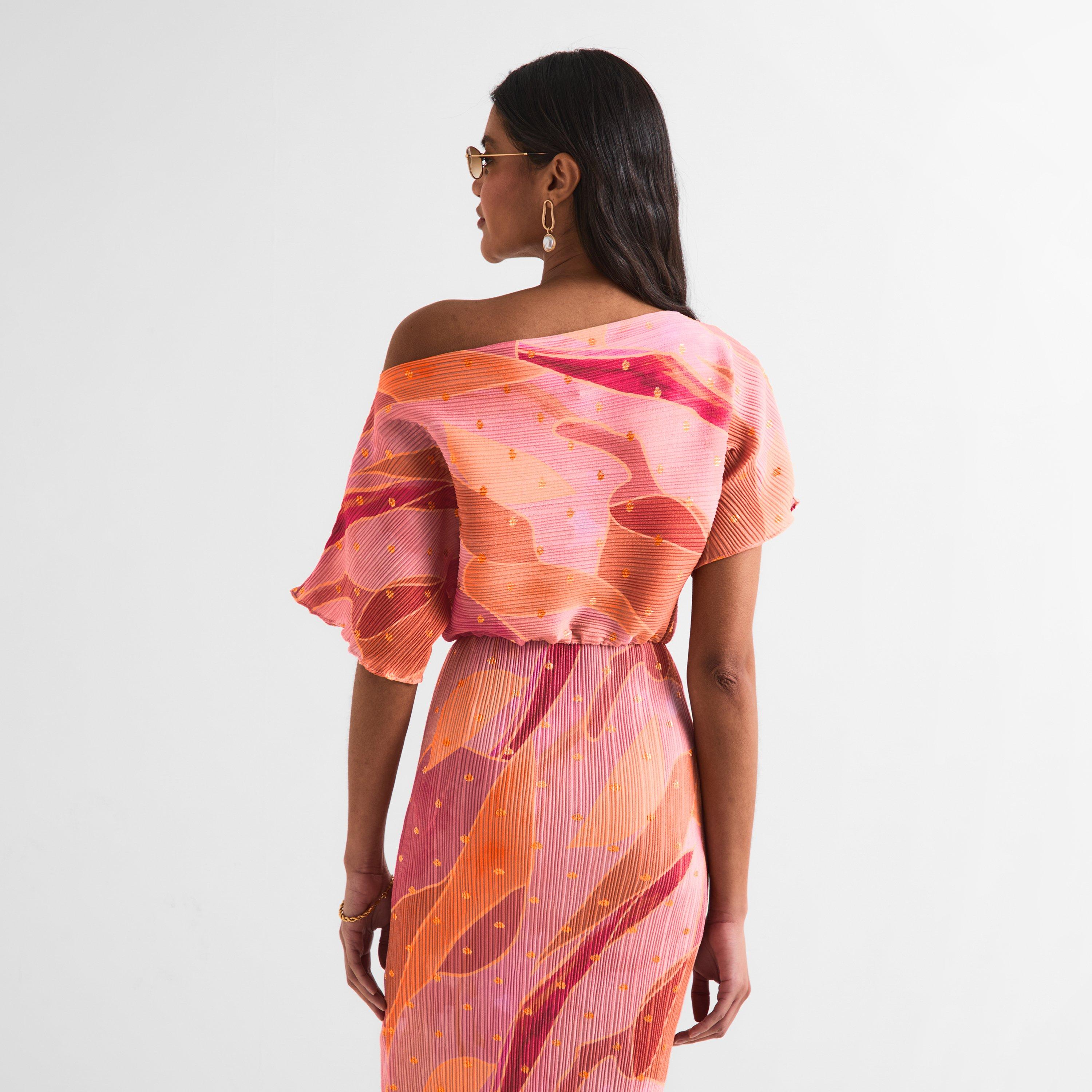 Multi - Never Fully Dressed - Women's Abstract Tilly Maxi Dress - 4