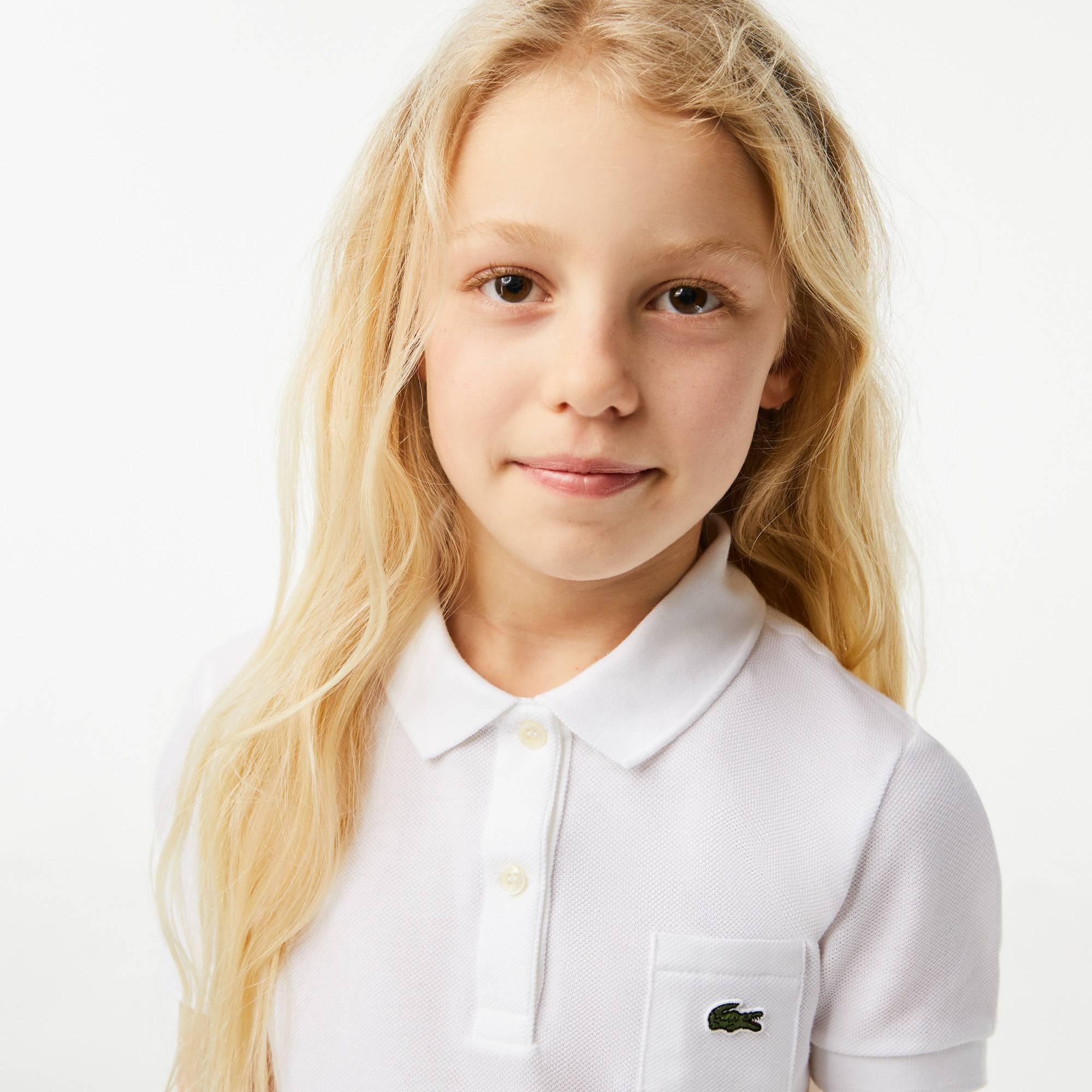 White 001 - Lacoste - Polo Shirt Dress - 4