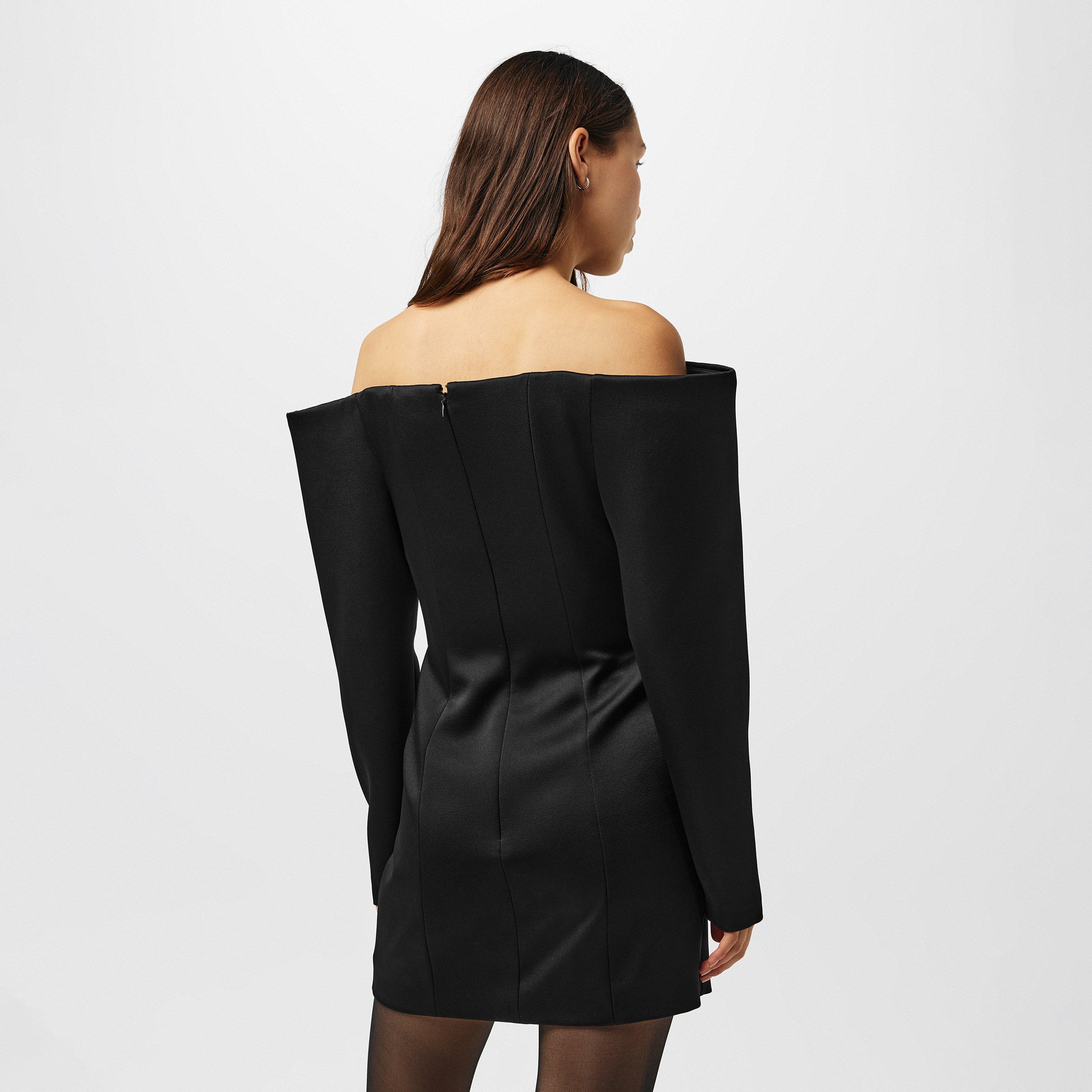 Black - Stella McCartney - Women's Mini Dress - 4