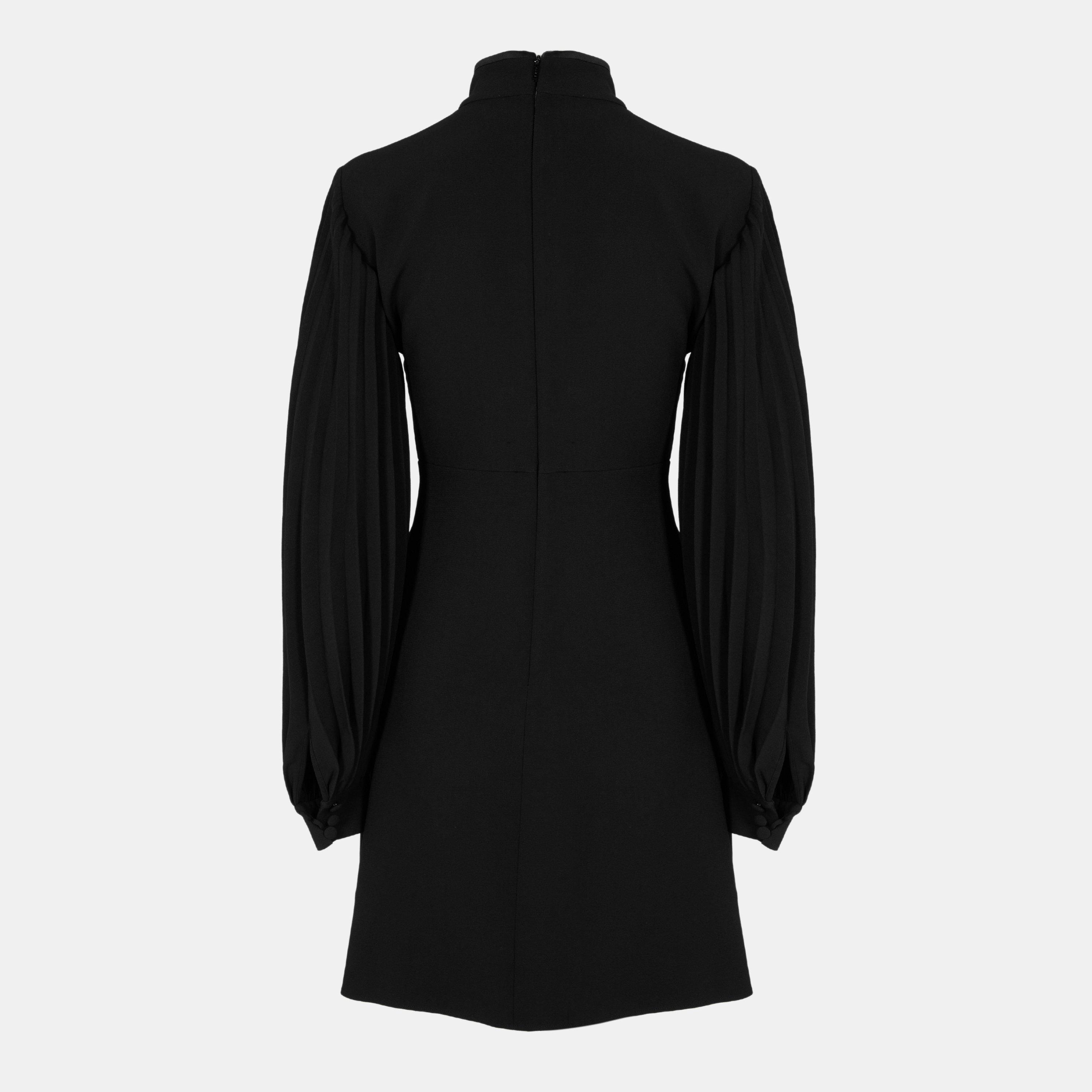 Black - Gucci - Women's Cut Out Dress - 2