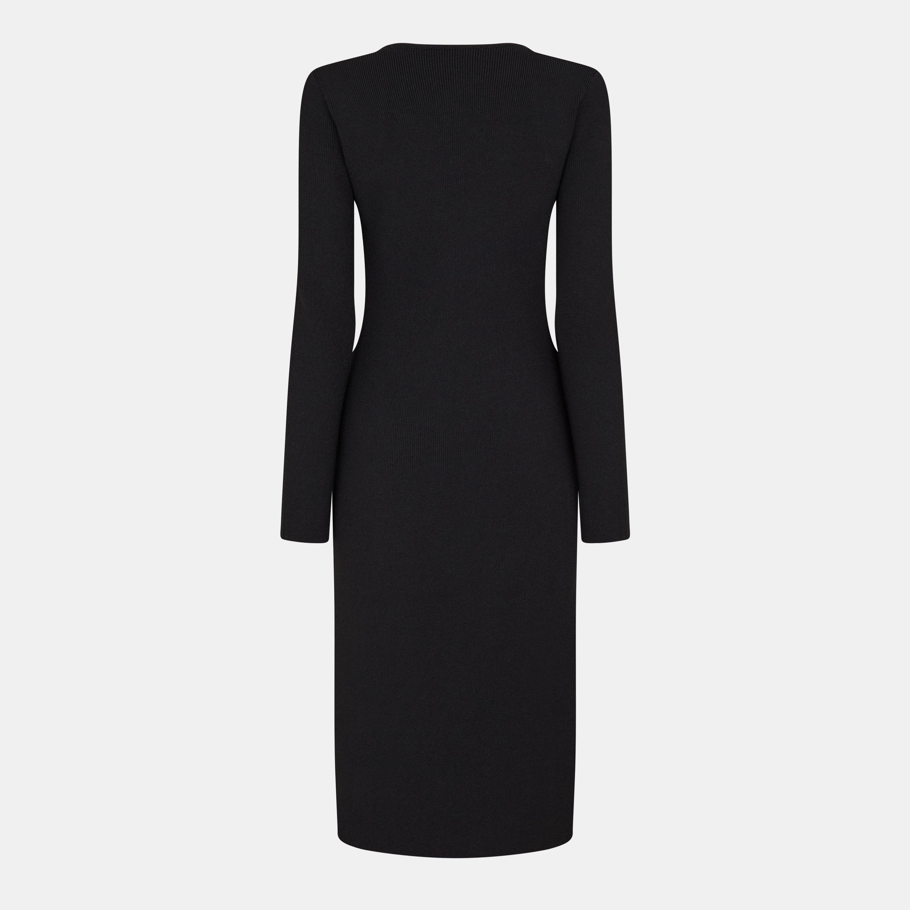 Black - Gucci - Women's Stretch Bodycon Dress - 2