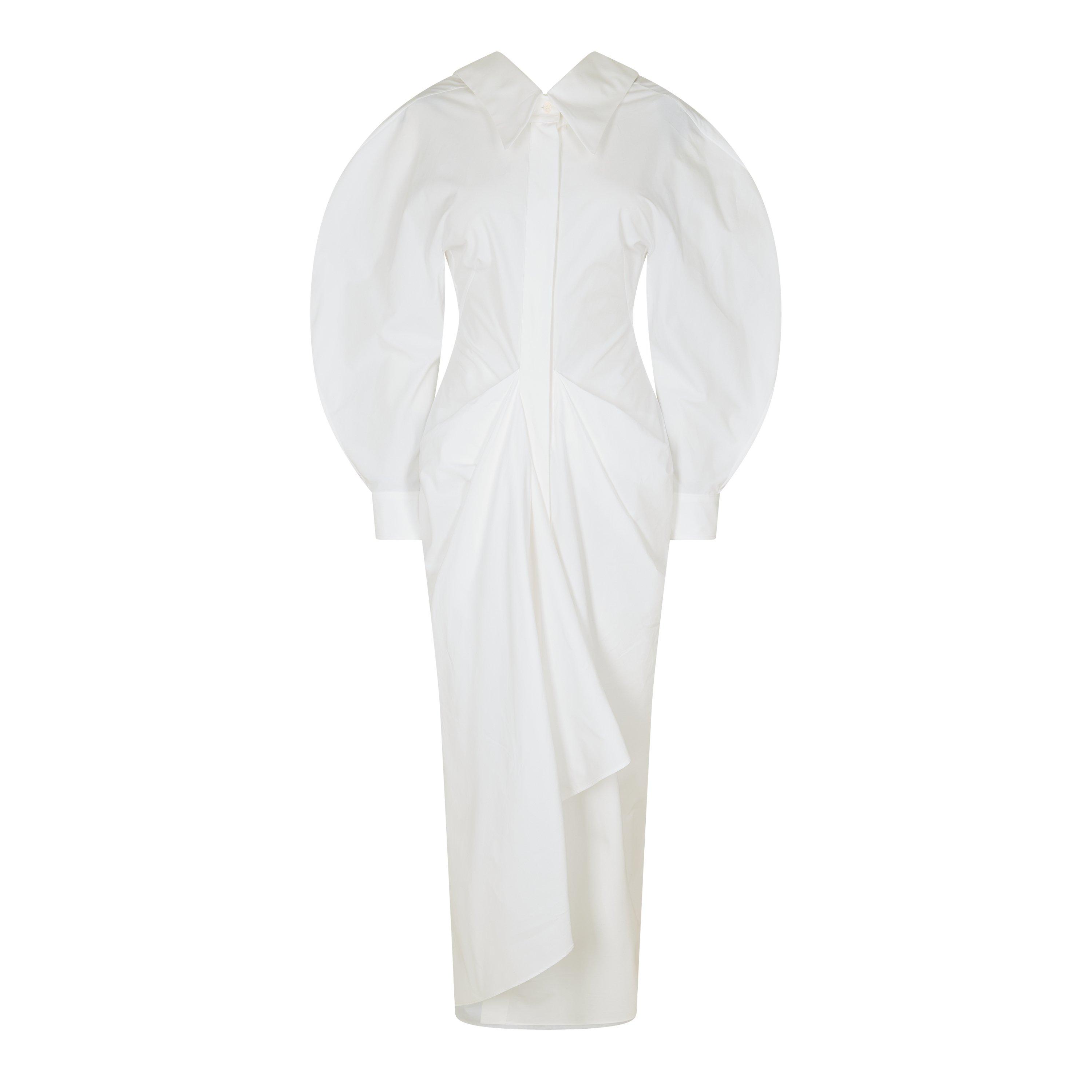 White - GIVENCHY - GIV Lng Shrt Drs Ld62 - 1